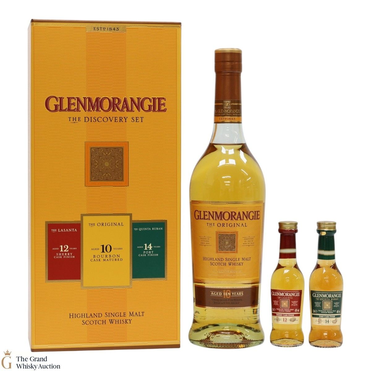Glenmorangie - Discovery Set (1x70cl & 2x5cl)