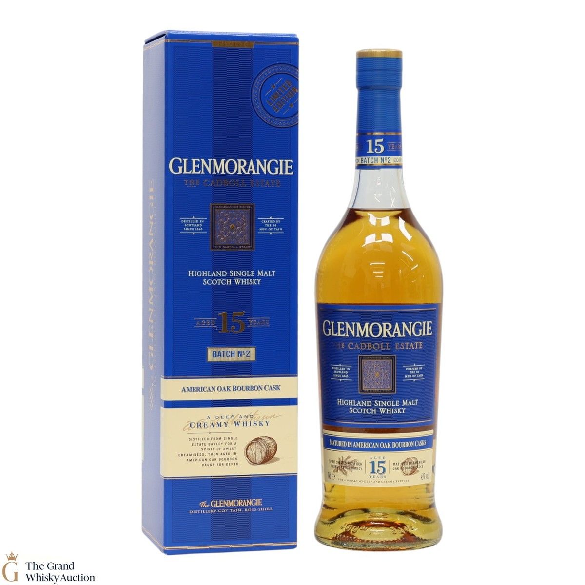 Glenmorangie - 15 Year Old - The Cadboll Estate - Batch 2 