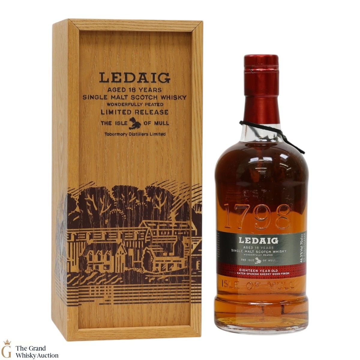 Ledaig - 18 Year Old - Small Batch Spanish Sherry Wood Finish - Batch 1