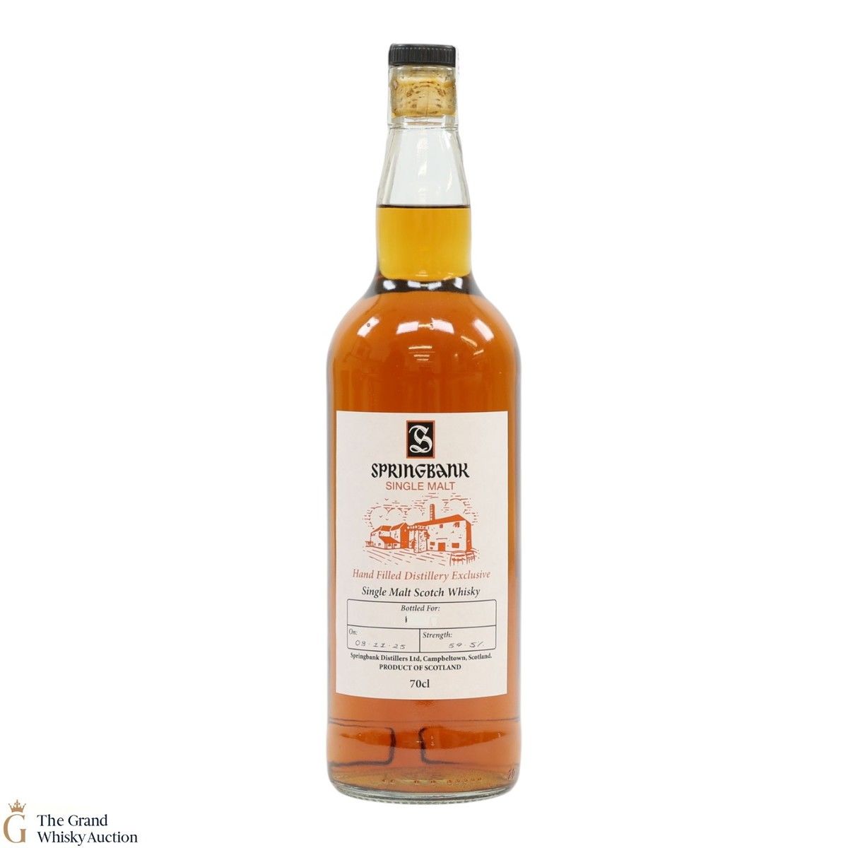 Springbank - 2025 Handfilled Distillery Exclusive 59.5%