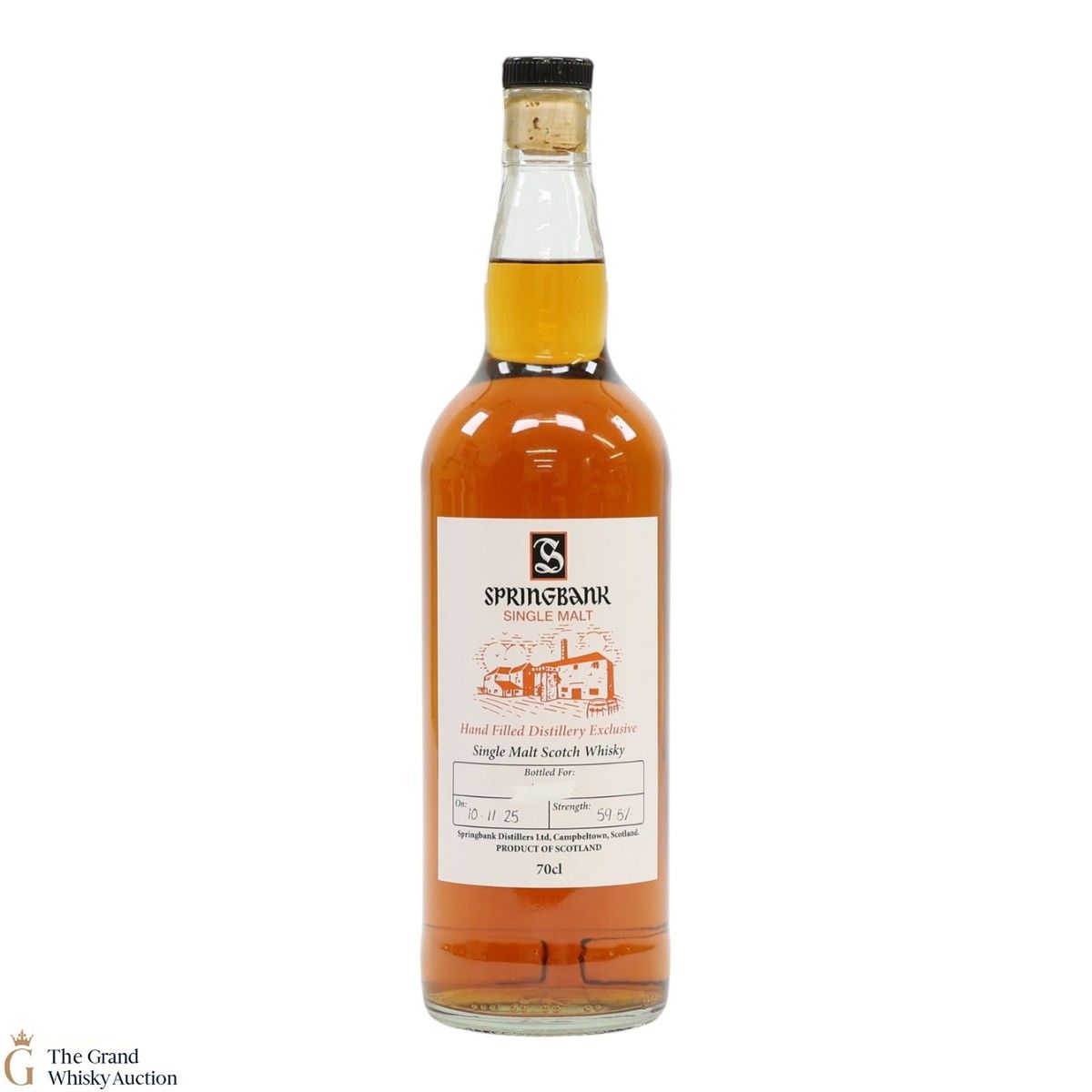 Springbank - 2025 Handfilled Distillery Exclusive 59.5%