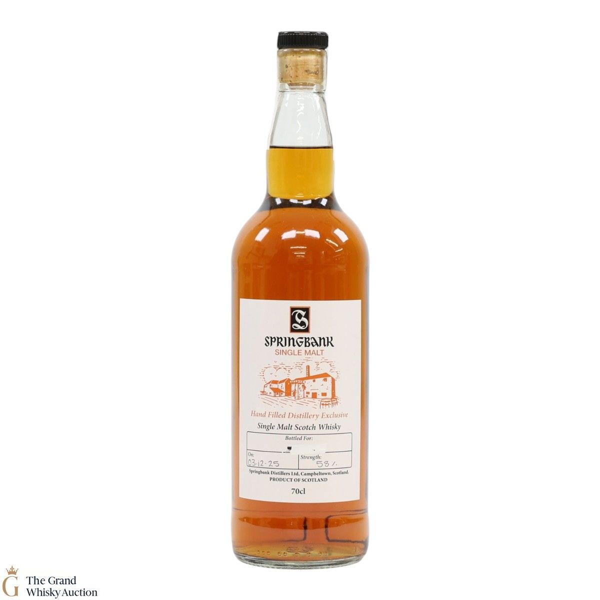 Springbank - 2025 Handfilled Distillery Exclusive 58%