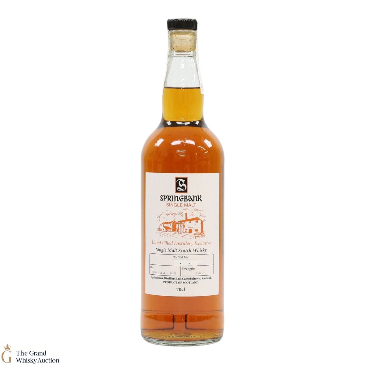 Springbank - 2025 Handfilled Distillery Exclusive 58%