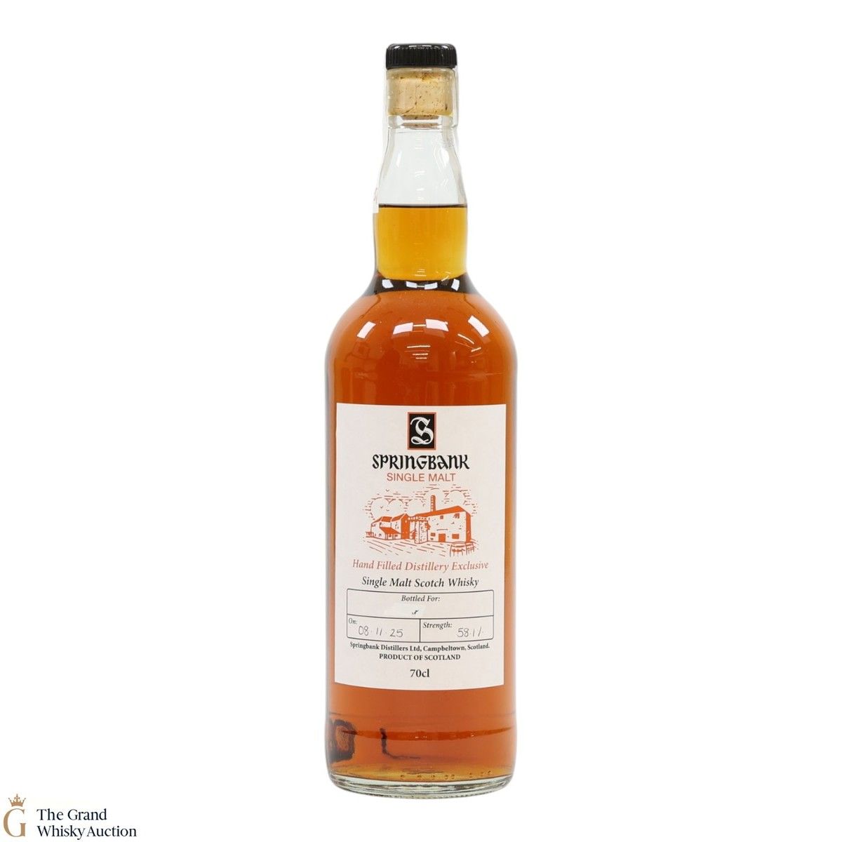 Springbank - 2025 Handfilled Distillery Exclusive 58.1%