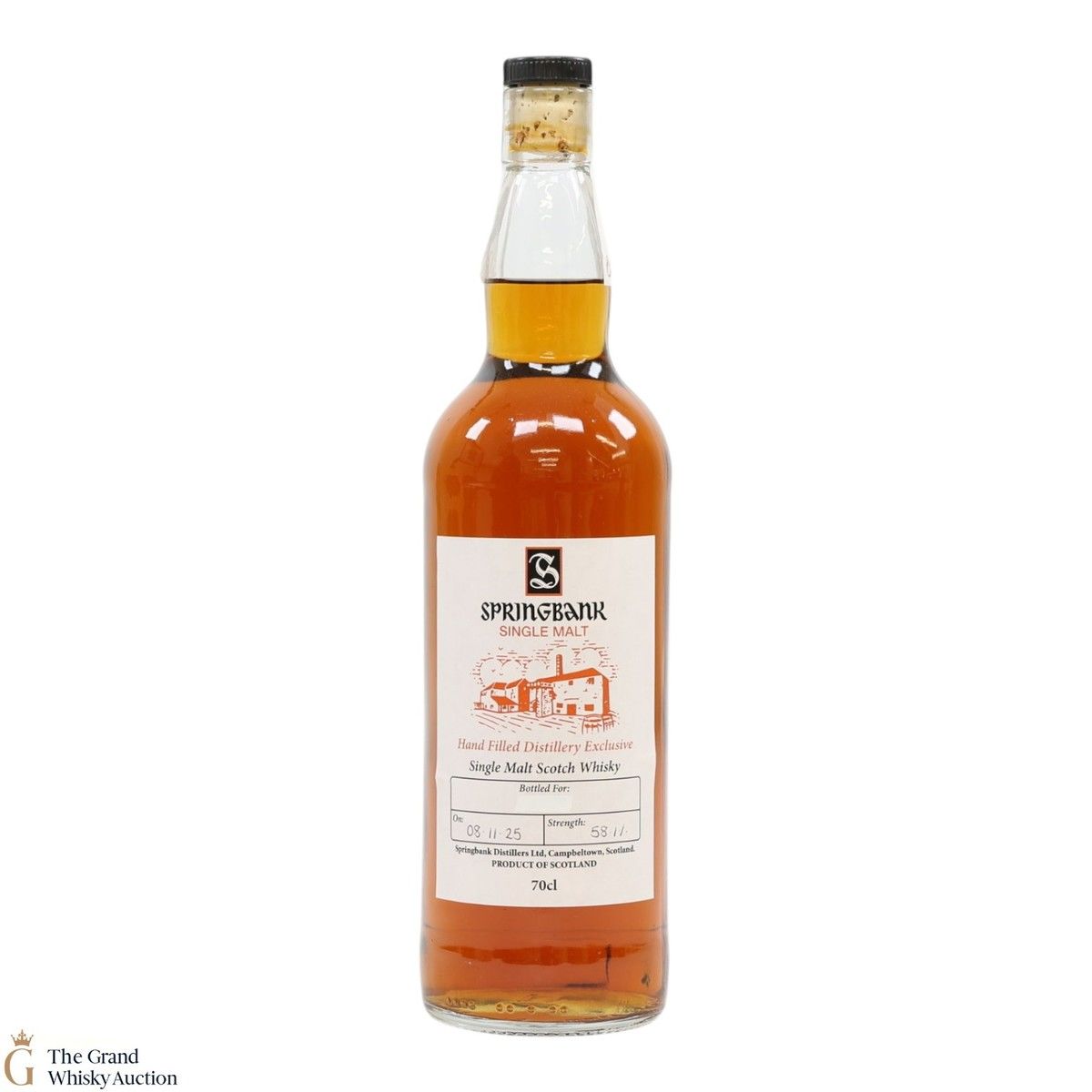 Springbank - 2025 Handfilled Distillery Exclusive 58.1%