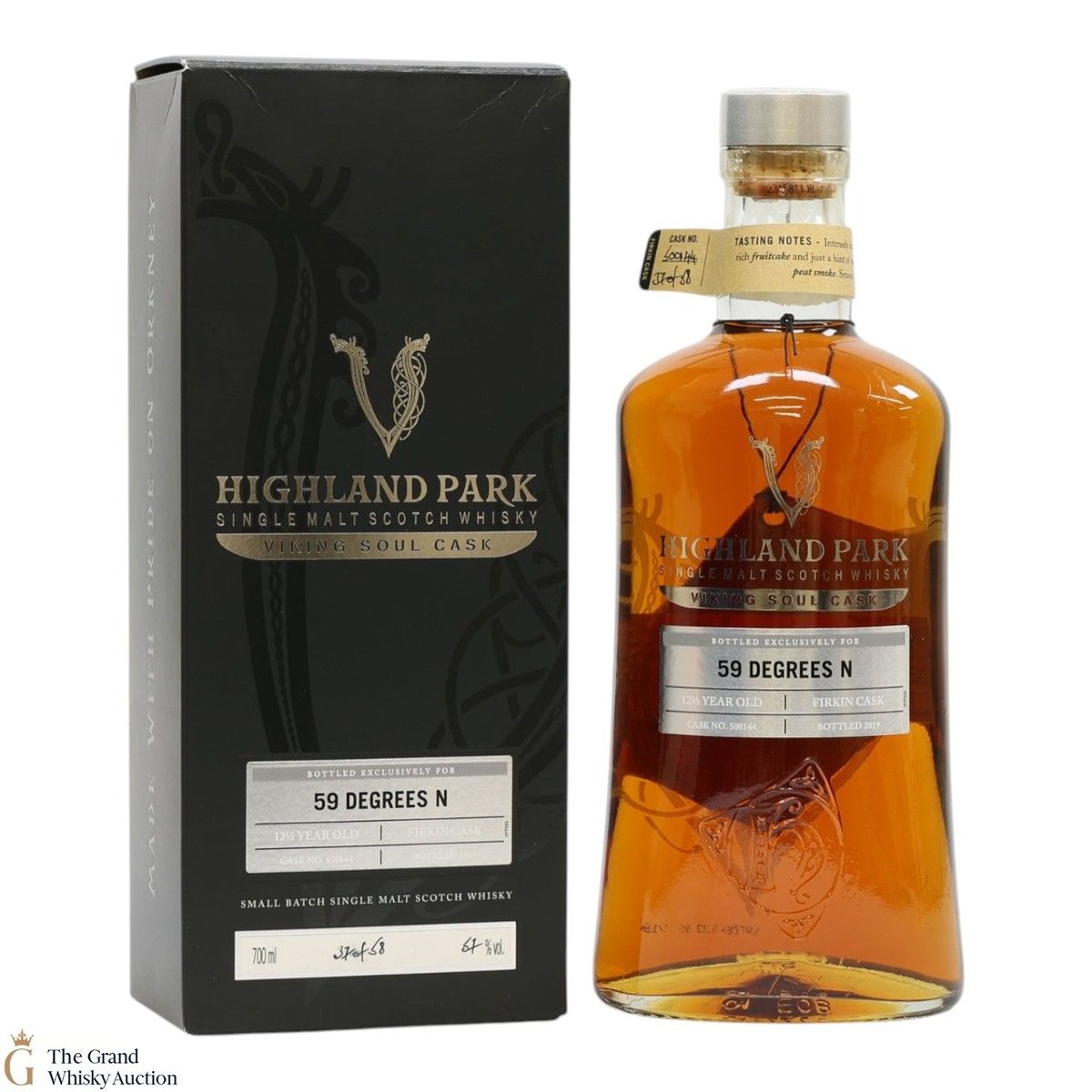 Highland Park - 12.5 Year Old - Viking Soul Cask #500144 - 59 Degrees N