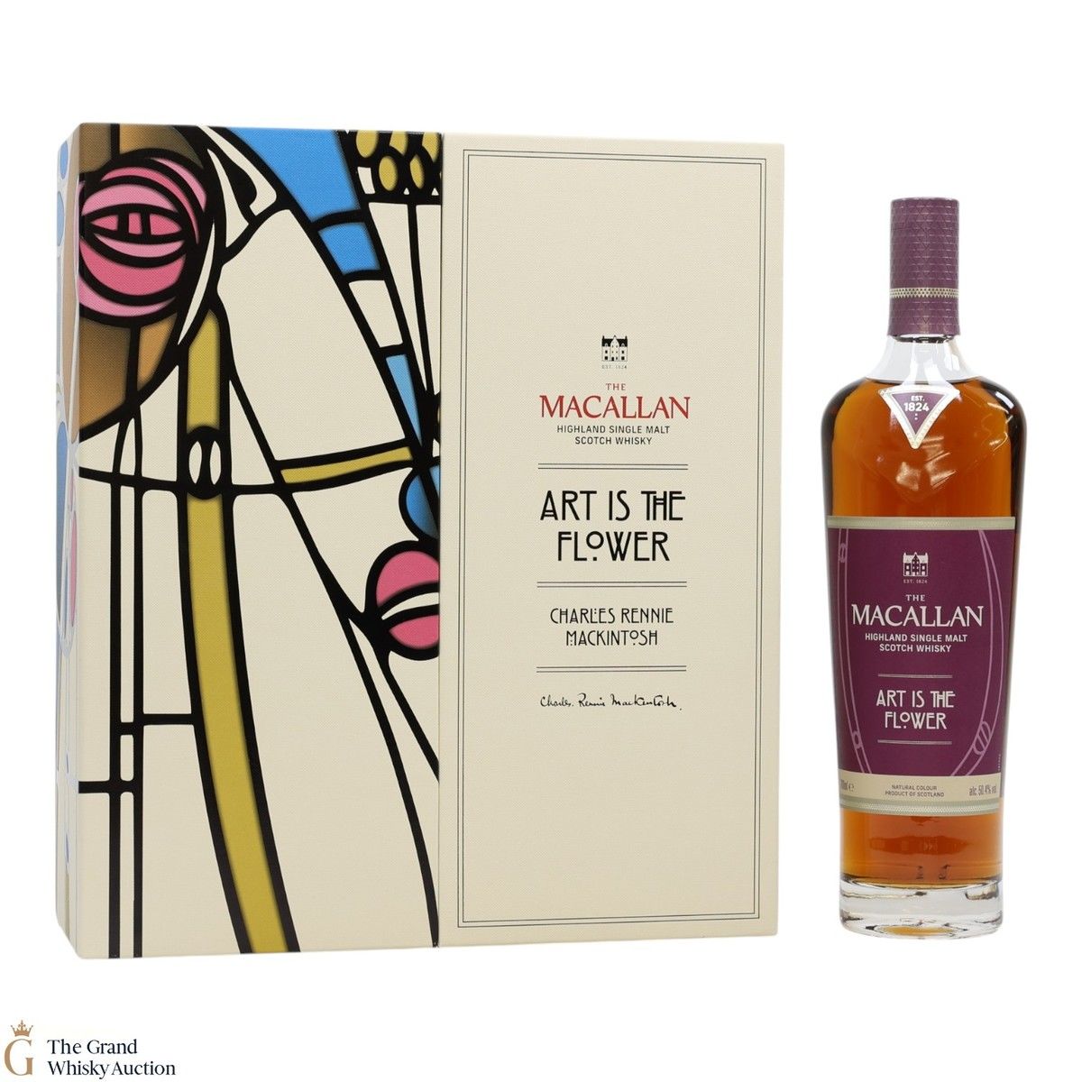 Macallan x Charles Rennie Mackintosh - Art is the Flower