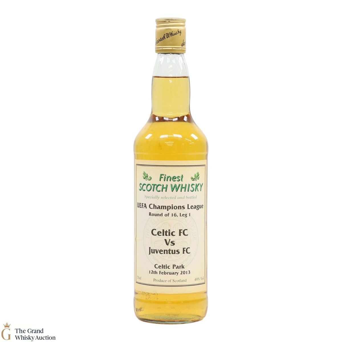 Celtic FC Vs Juventus FC - UEFA Champions League - Scotch Whisky