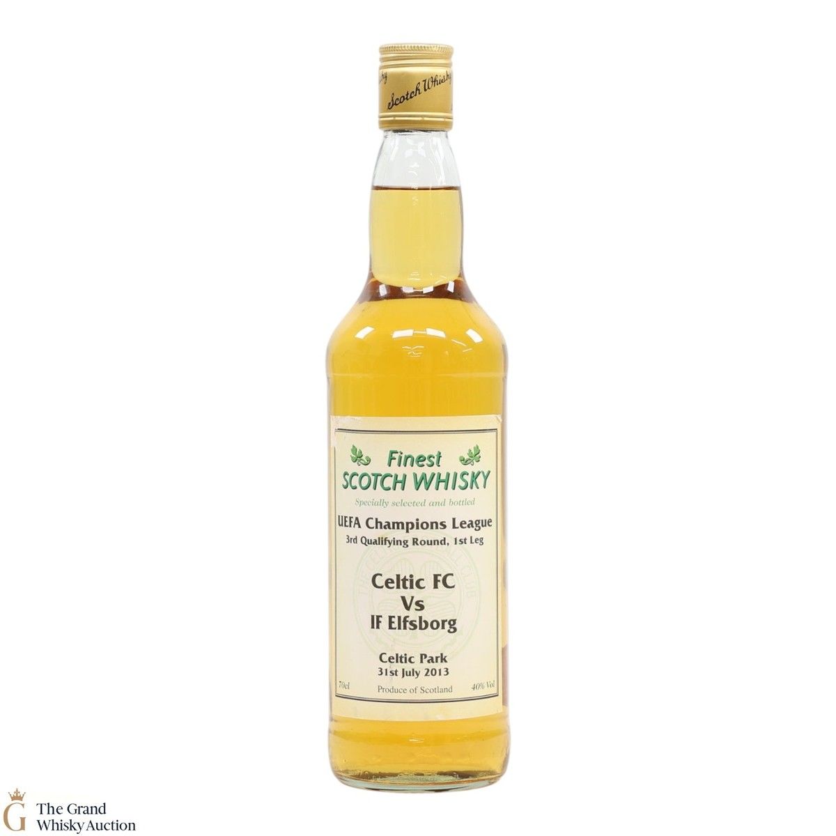 Celtic FC Vs IF Elfsborg - UEFA Champions League - Scotch Whisky