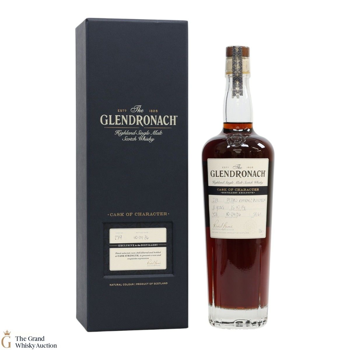 Glendronach - 11 Year Old 2014 - Cask Strength PX #259 - Distillery Exclusive