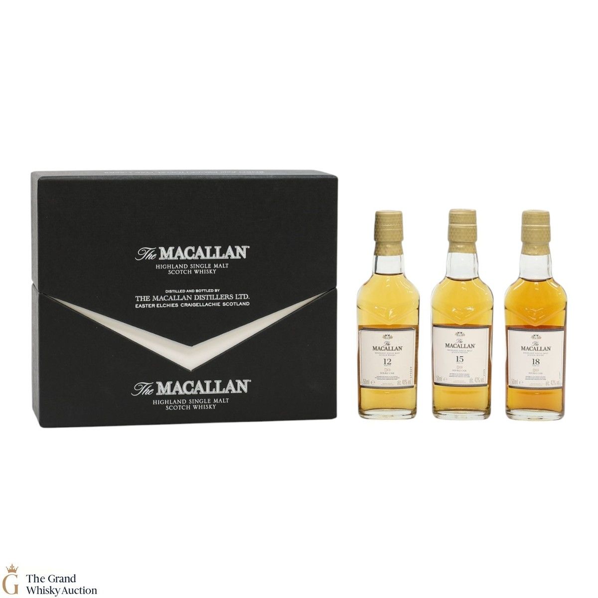 Macallan - 12, 15 & 18 YO Double Cask Set (3 x 5cl)