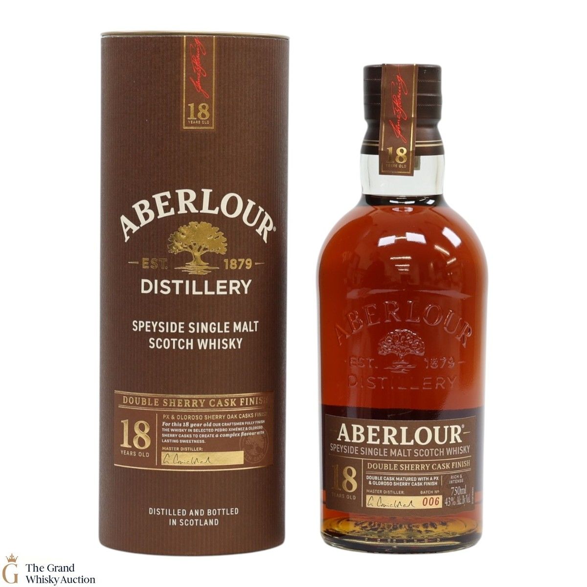 Aberlour - 18 Year Old - Double Sherry Cask Finish (75cl)