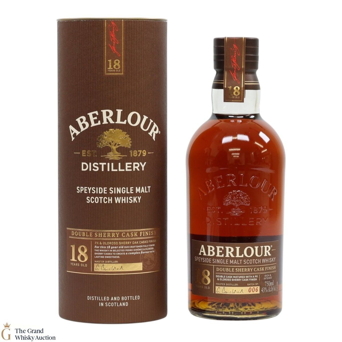 Aberlour - 18 Year Old - Double Sherry Cask Finish (75cl)