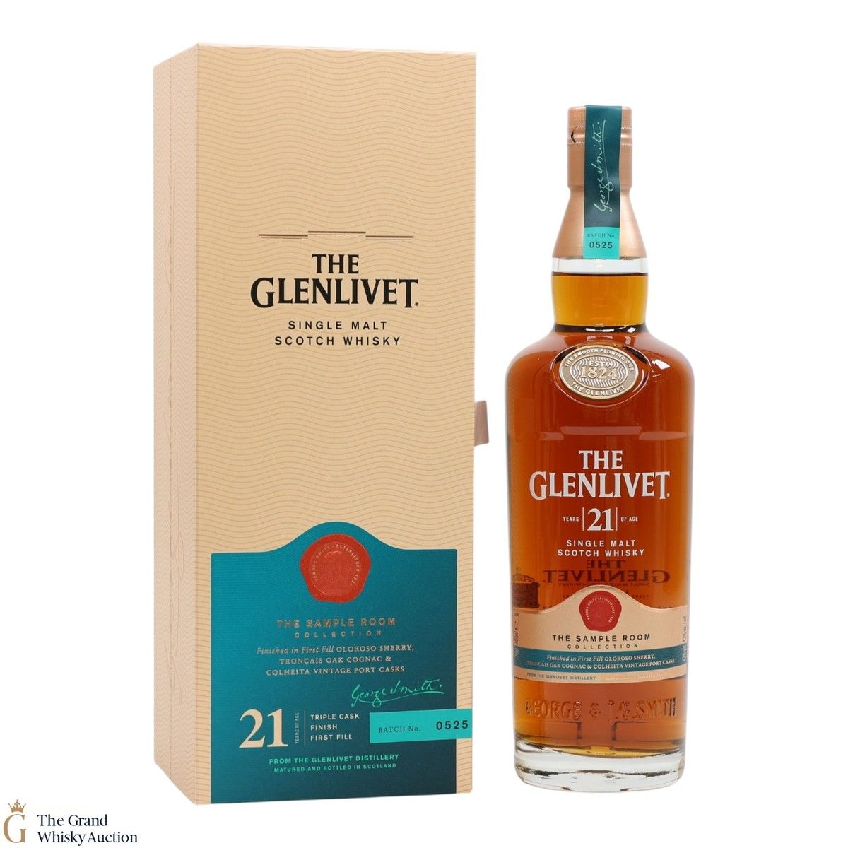 Glenlivet - 21 Year Old - Triple Cask Finish - The Sample Room Collection (75cl)