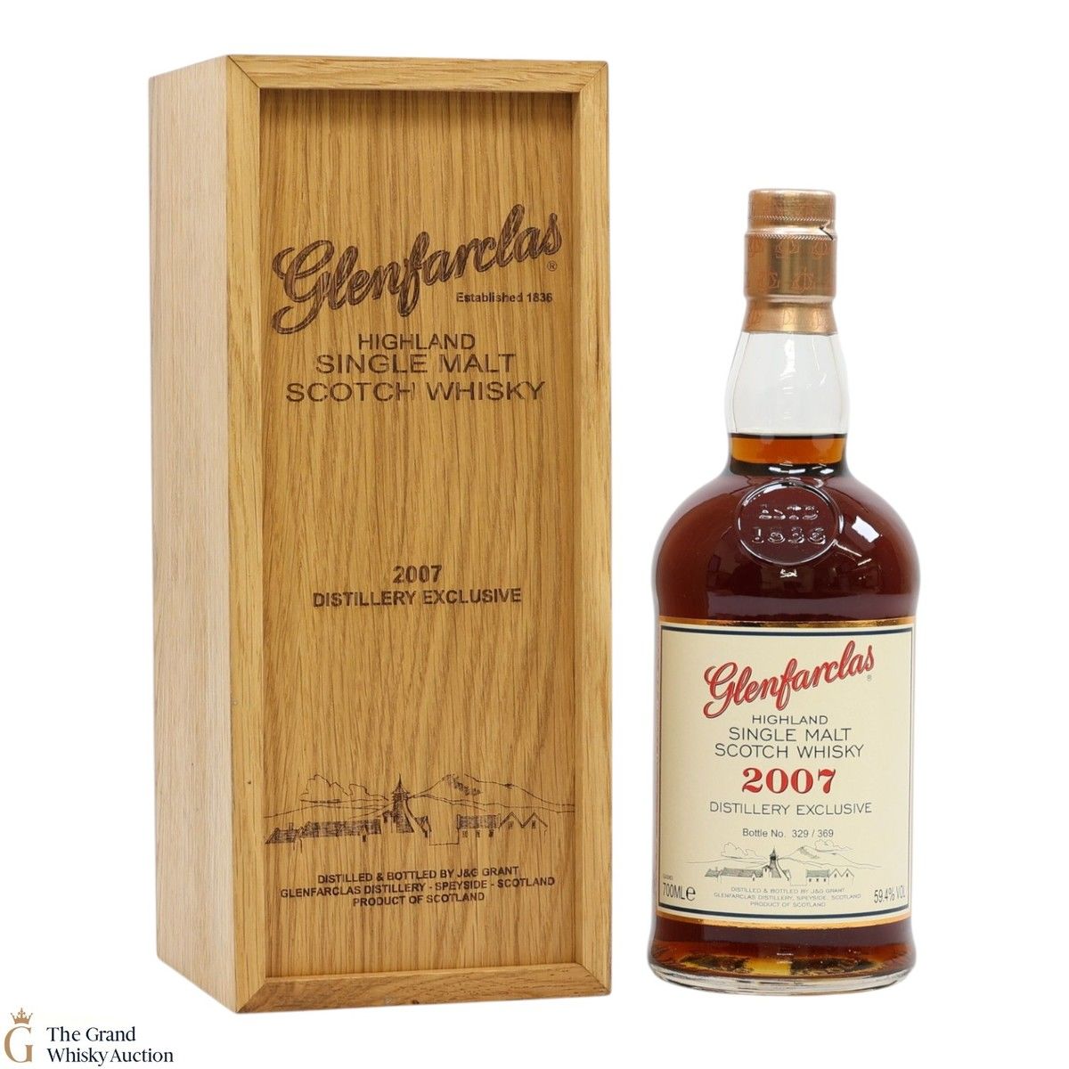 Glenfarclas - 2007 Distillery Exclusive 2017 Spirit of Speyside (SIGNED)
