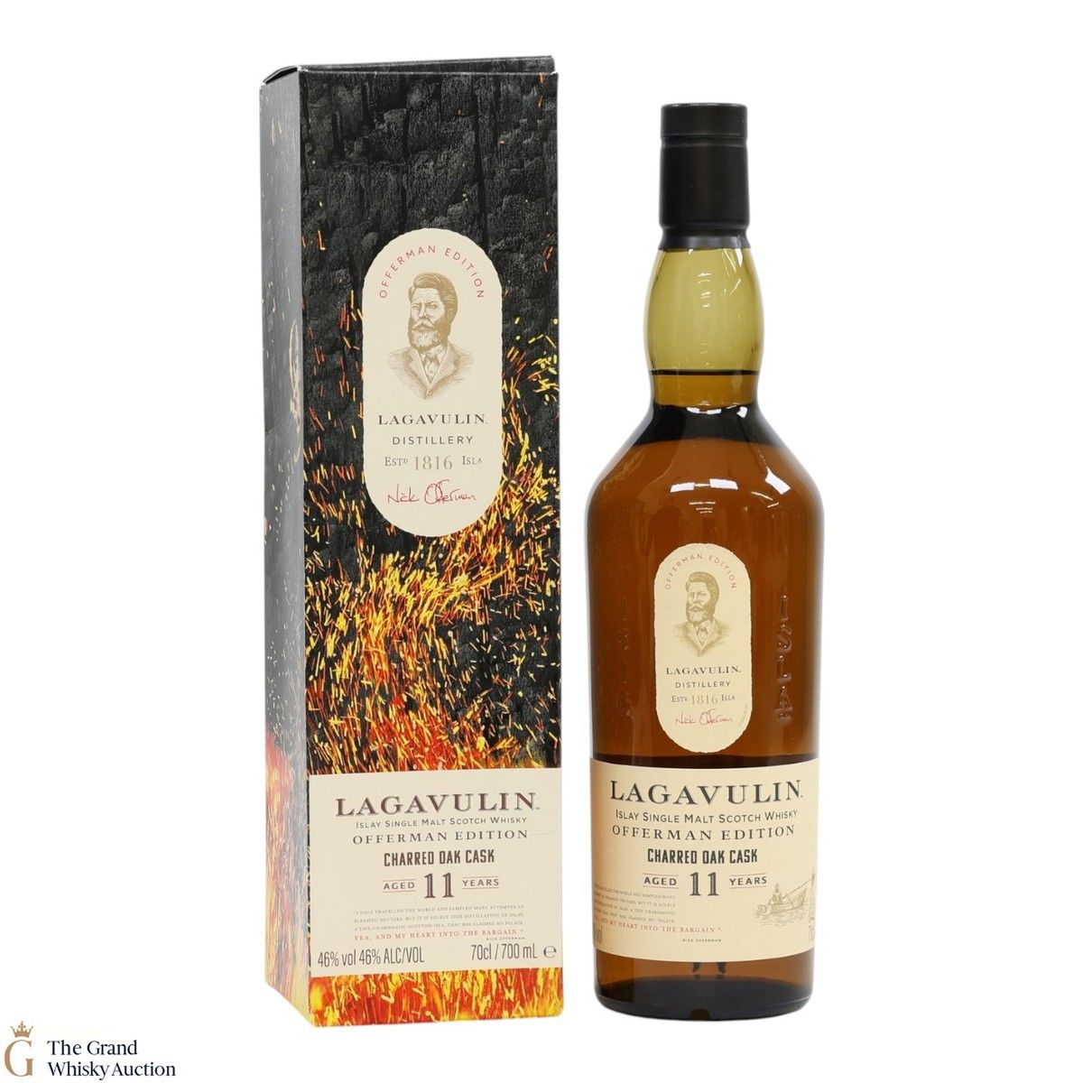 Lagavulin - 11 Year Old - Offerman Edition - Charred Oak Cask 