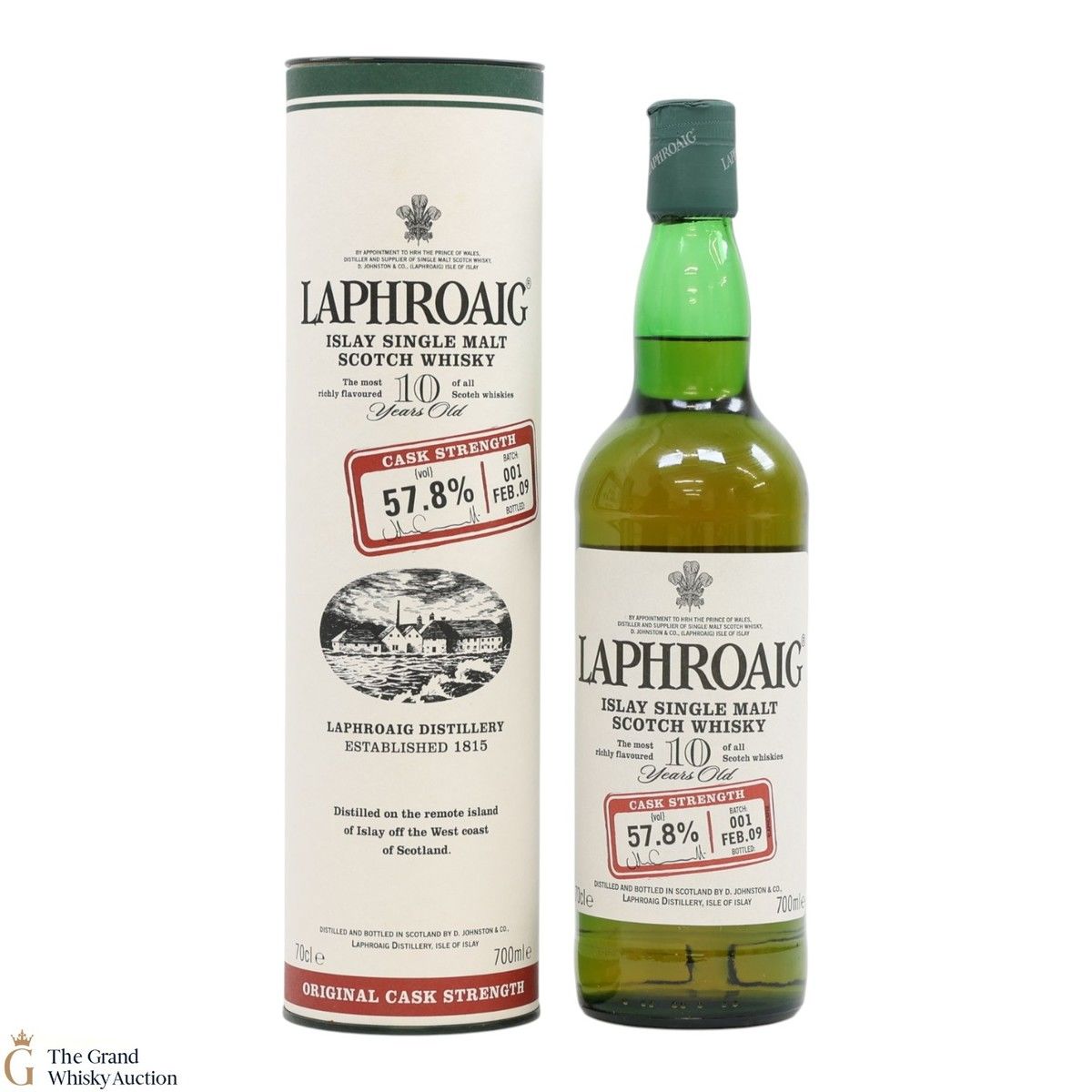 Laphroaig - 10 Year Old - Cask Strength Batch #001