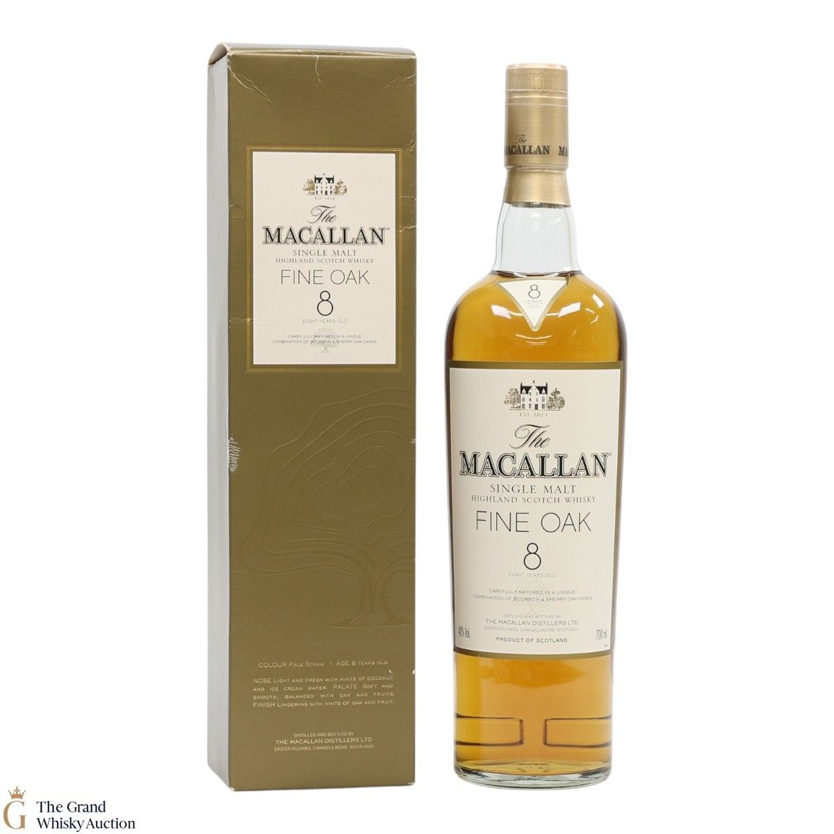 Macallan - 8 Year Old - Fine Oak 