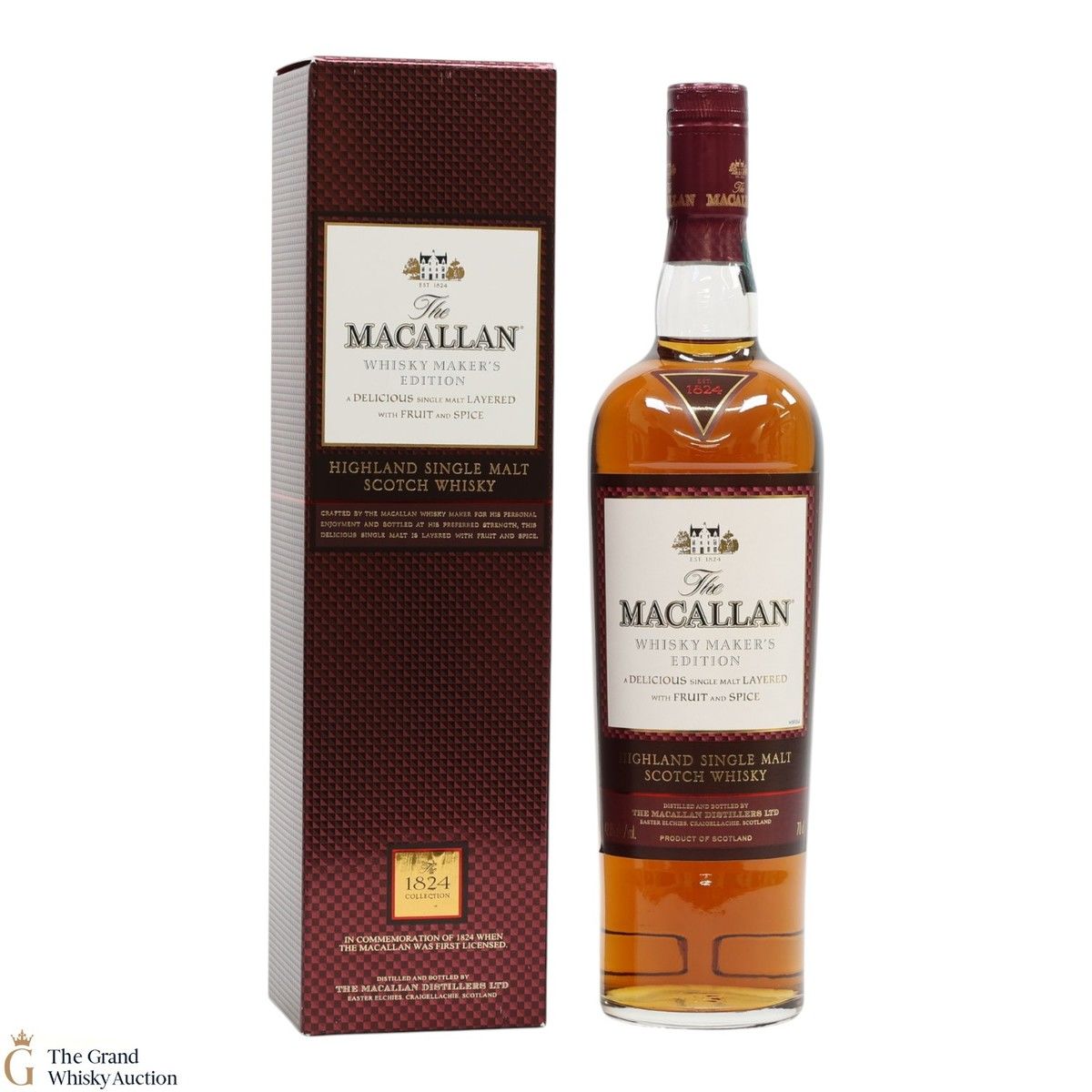 Macallan - The 1824 Collection - Whisky Maker's Edition