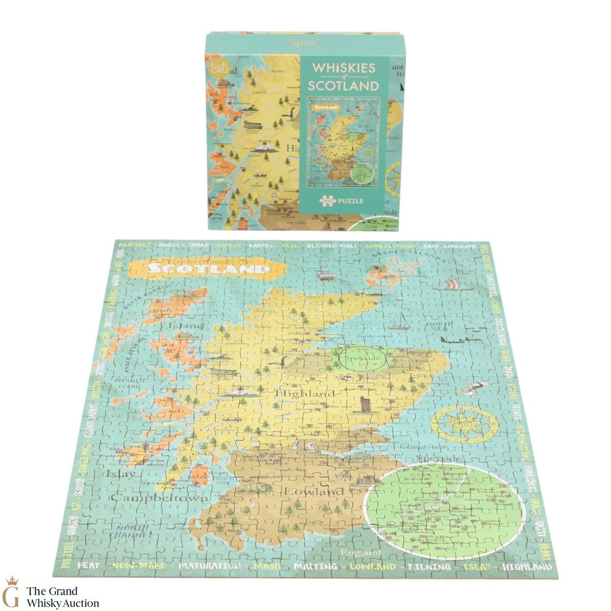 Whiskies Of Scotland - Jigsaw (500 Pieces)