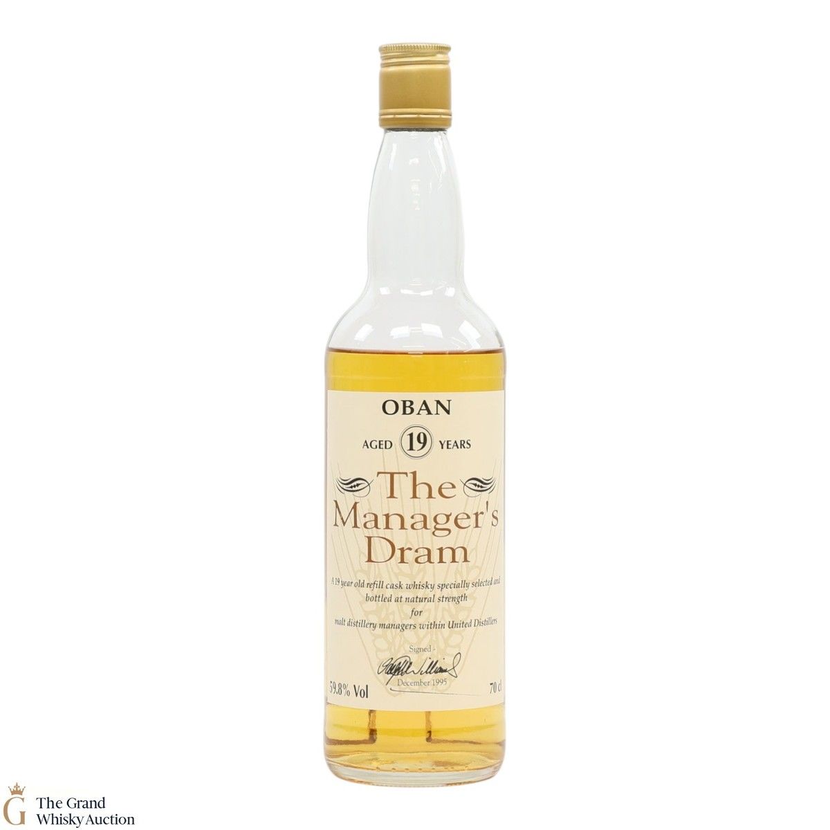 Oban - 19 Year Old 1995 - Managers Dram