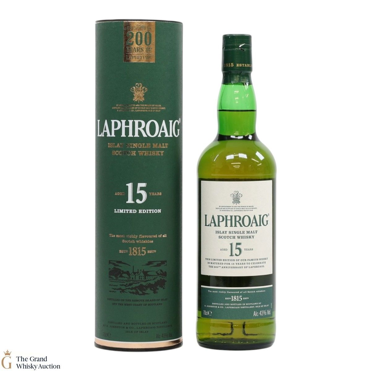 Laphroaig - 15 Year Old - 200th Anniversary Limited Edition