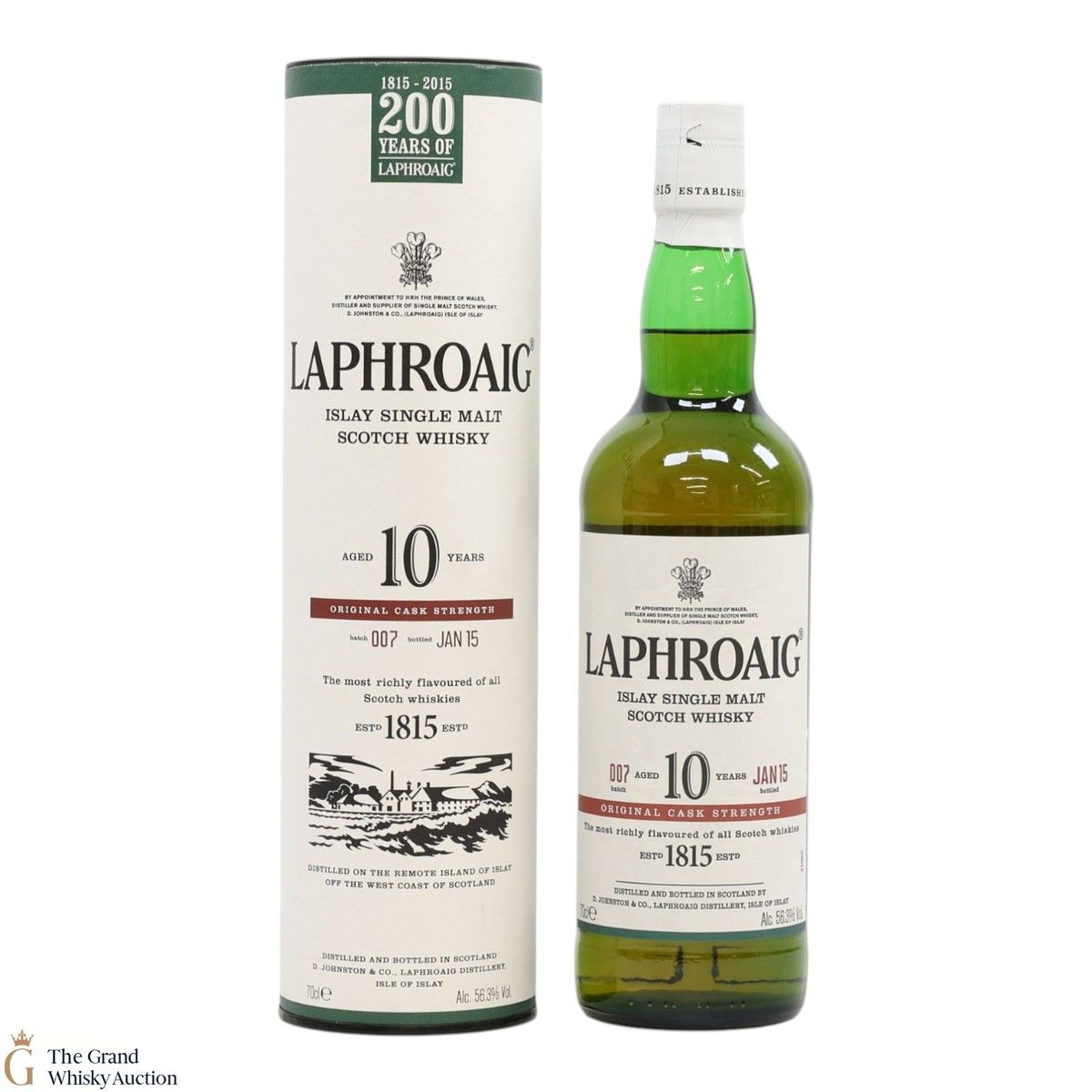 Laphroaig - 10 Year Old - Original Cask Strength Batch #007