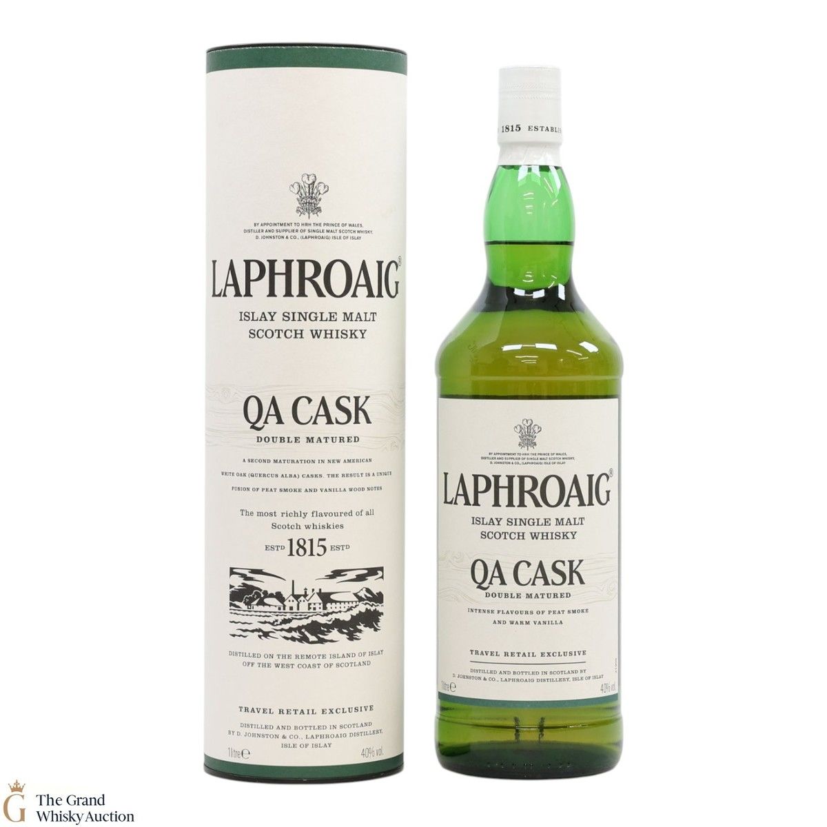 Laphroaig - QA Cask - Double Matured - Travel Exclusive (1L)
