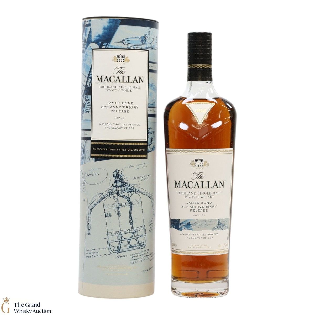 Macallan - James Bond 60th Anniversary - Decade I