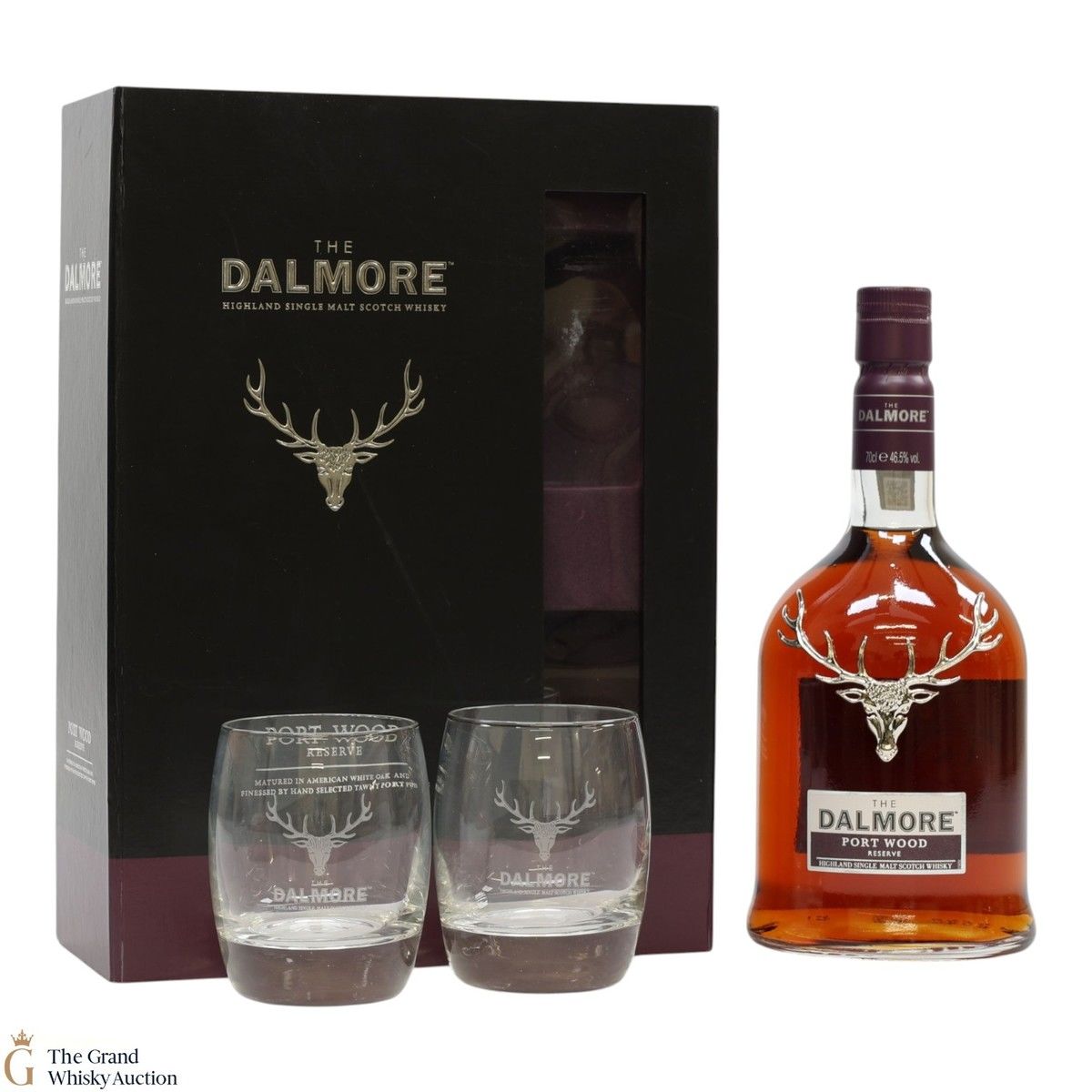 Dalmore - Port Wood Reserve & Glasses