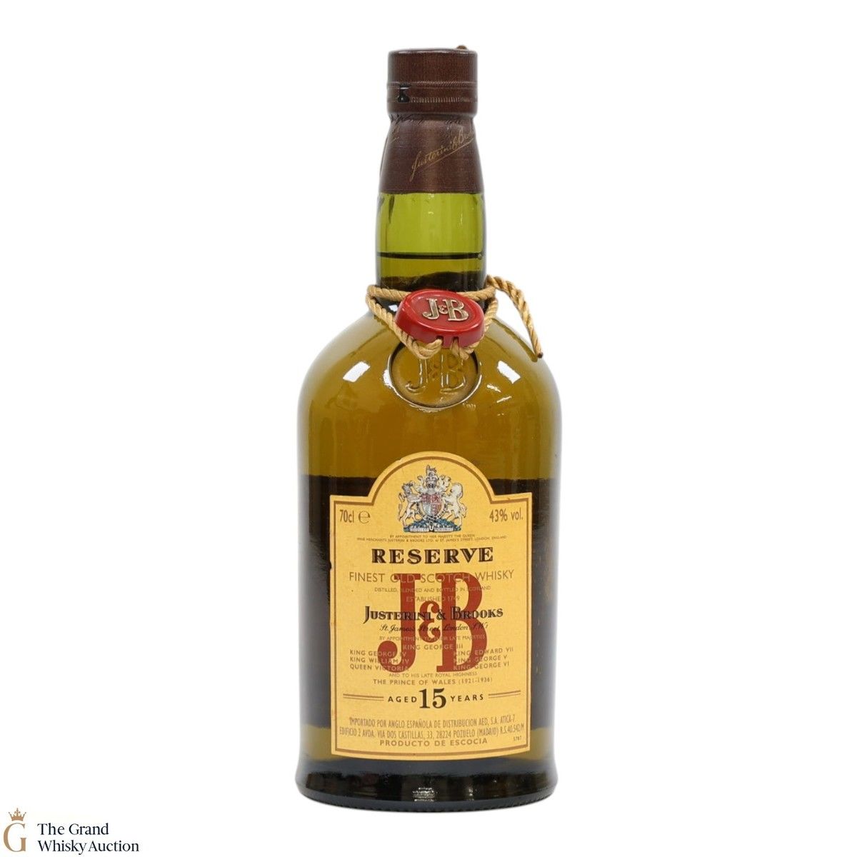 J&B - Reserve - 15 Year Old