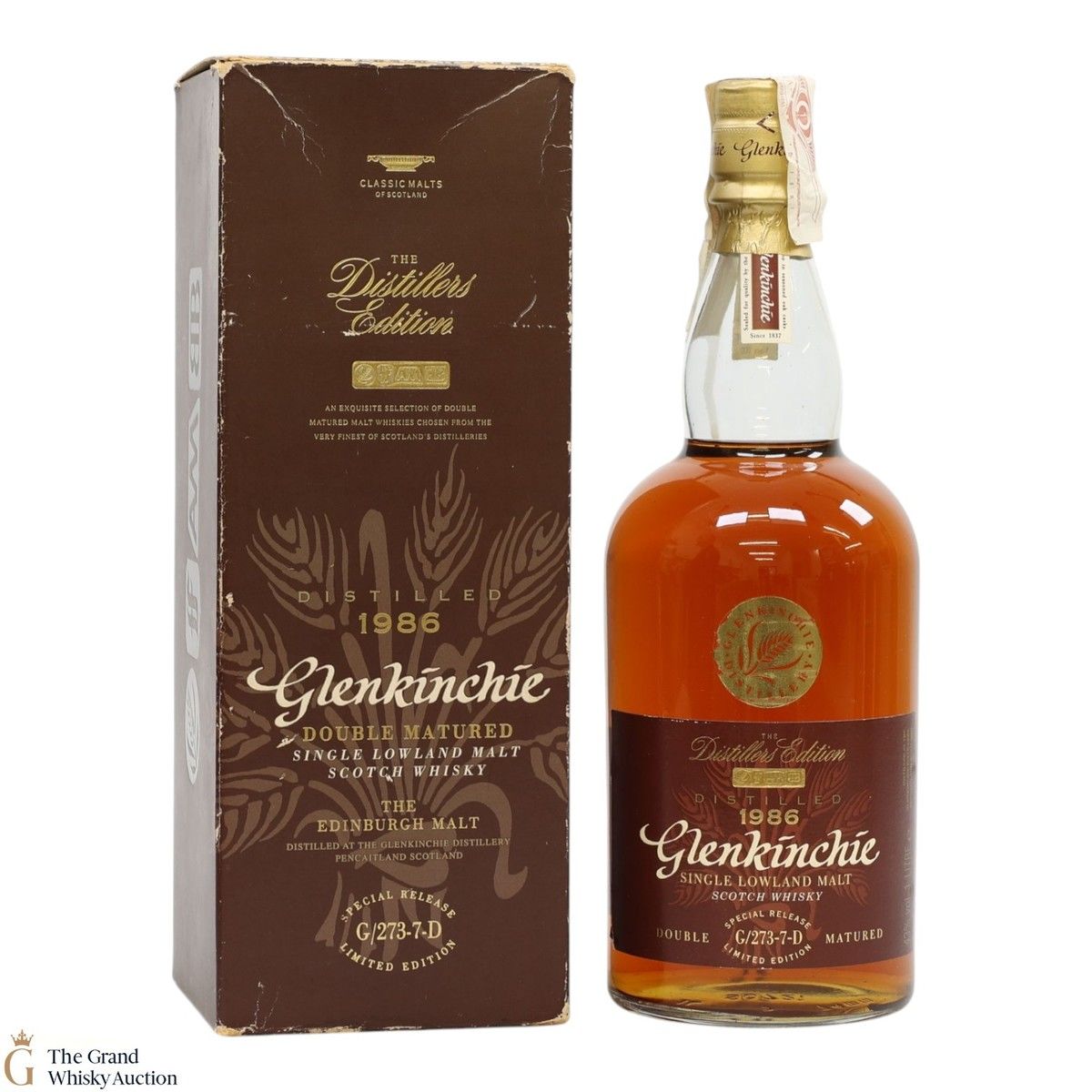 Glenkinchie - 1986 Distillers Edition / Inaugural Release 1L