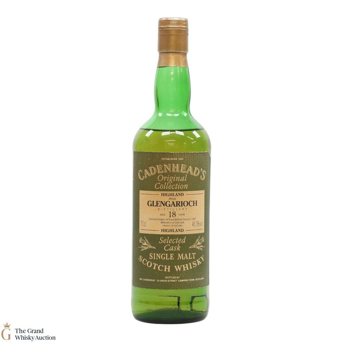 Glen Garioch - 18 Year Old 1975 - Cadenhead's Original Collection