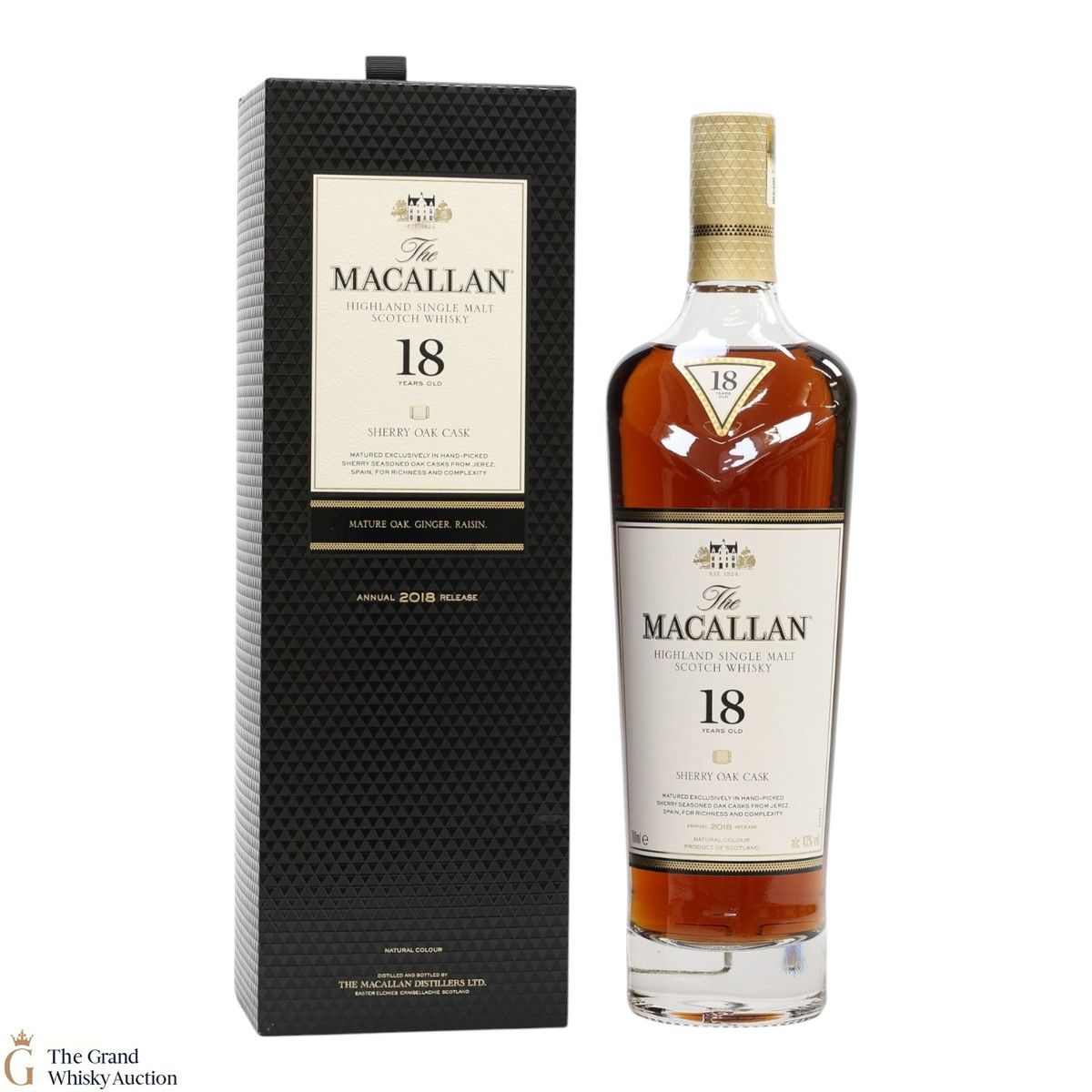 Macallan - 18 Year Old - Sherry Oak (2018)