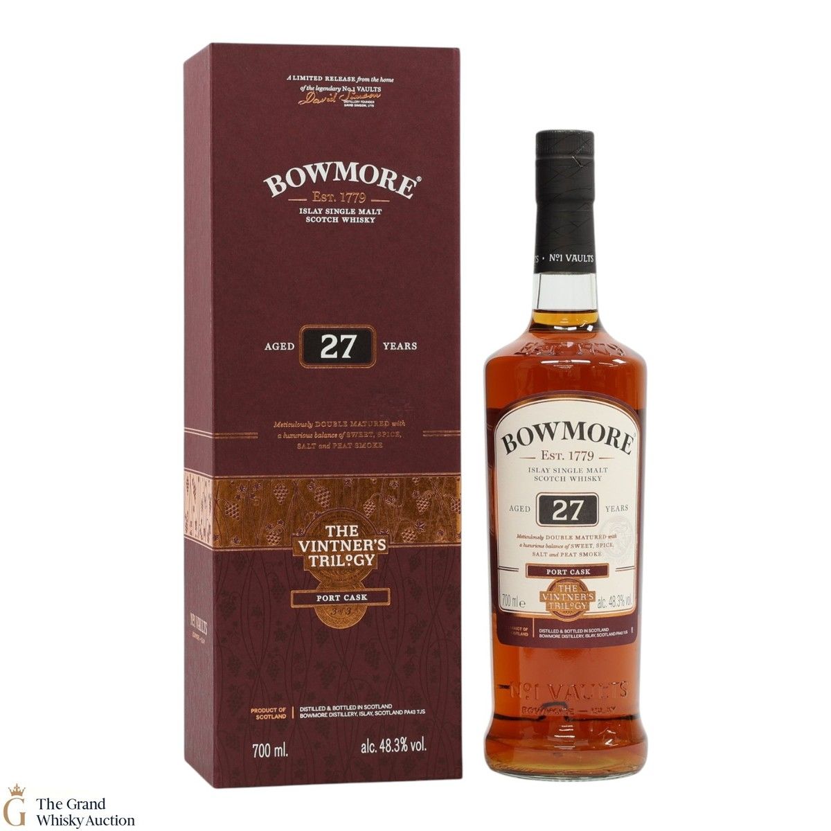 Bowmore - 27 Year Old - Vintner's Trilogy III (Port Cask)