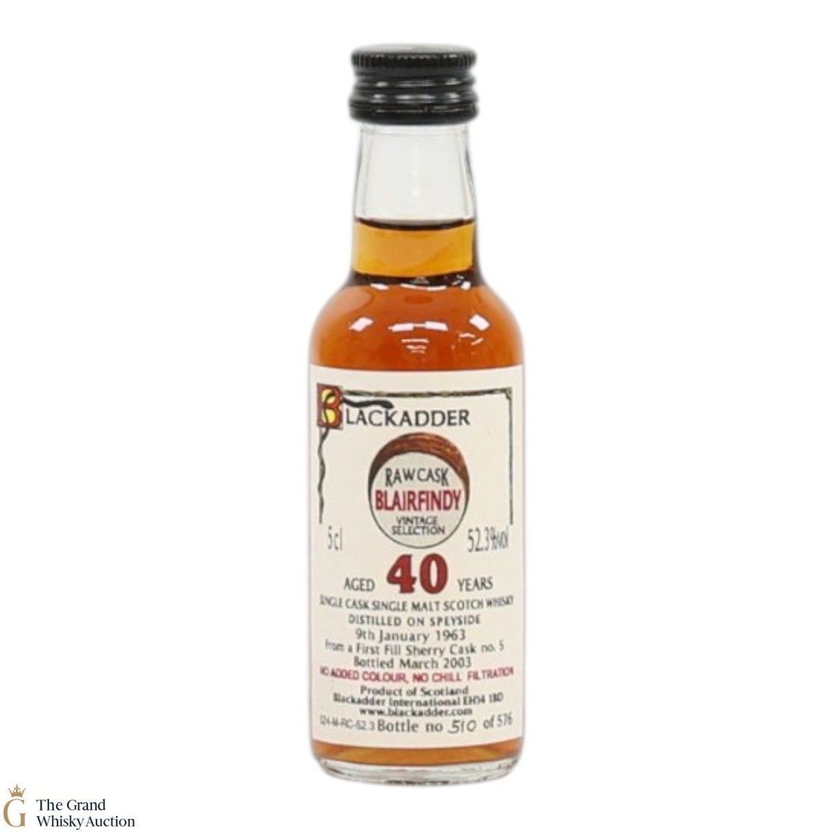 Blairfindy - 40 Year Old - Blackadder (5cl)
