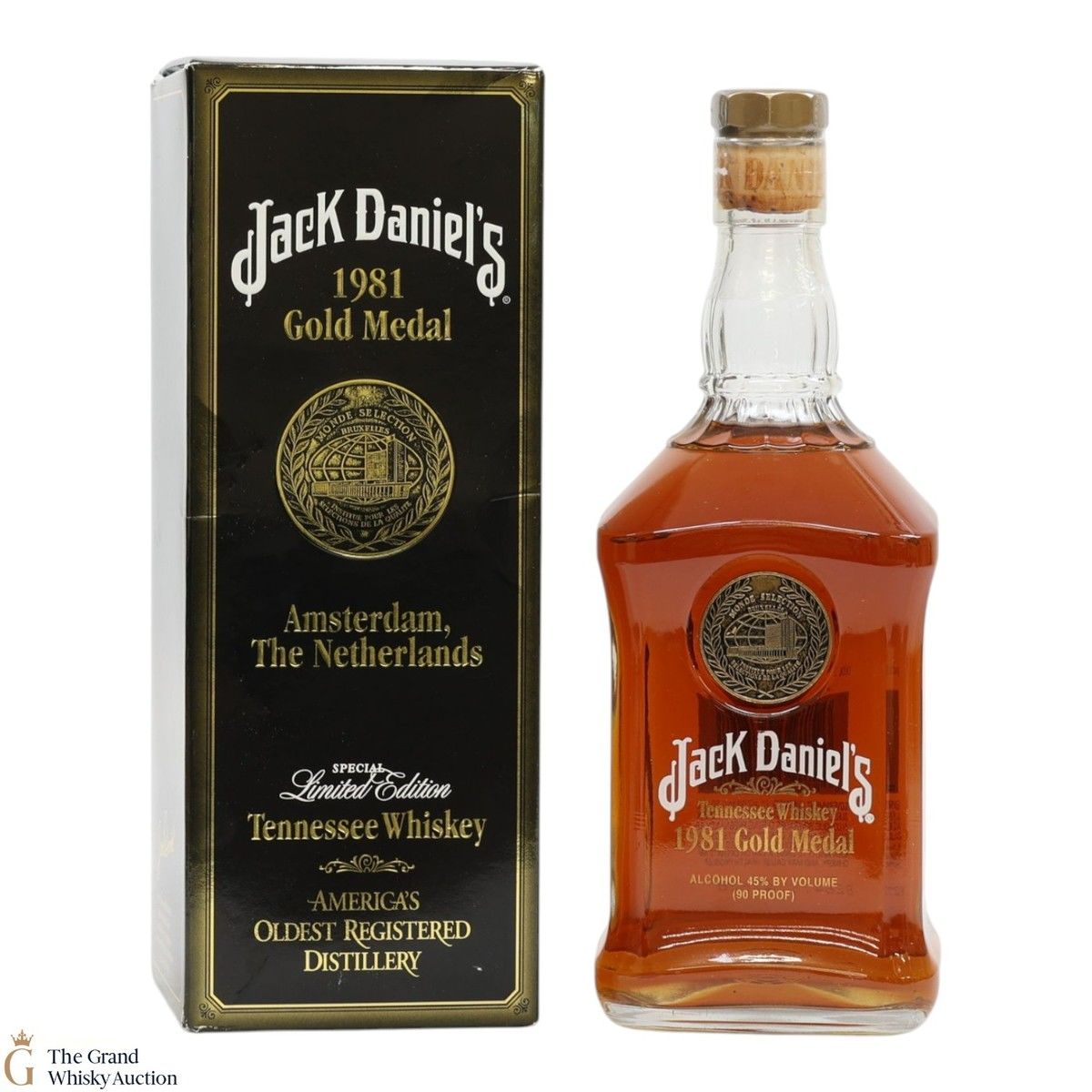 Jack Daniel's - 1981 Gold Medal #7 (75cl)
