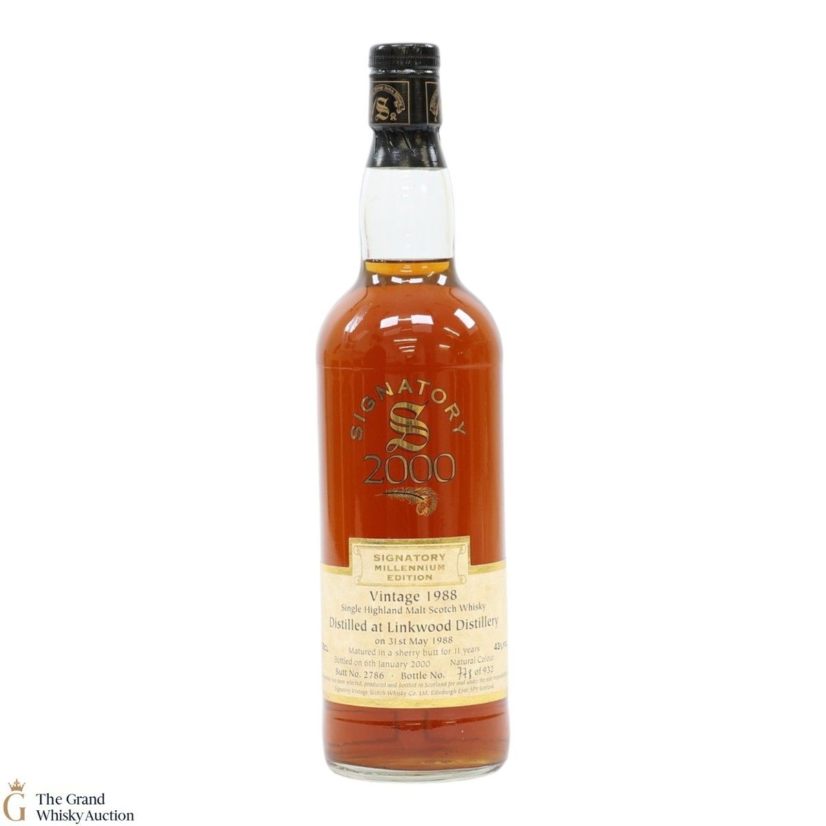 Linkwood - 11 Year Old 1988 - Signatory Vintage #2786