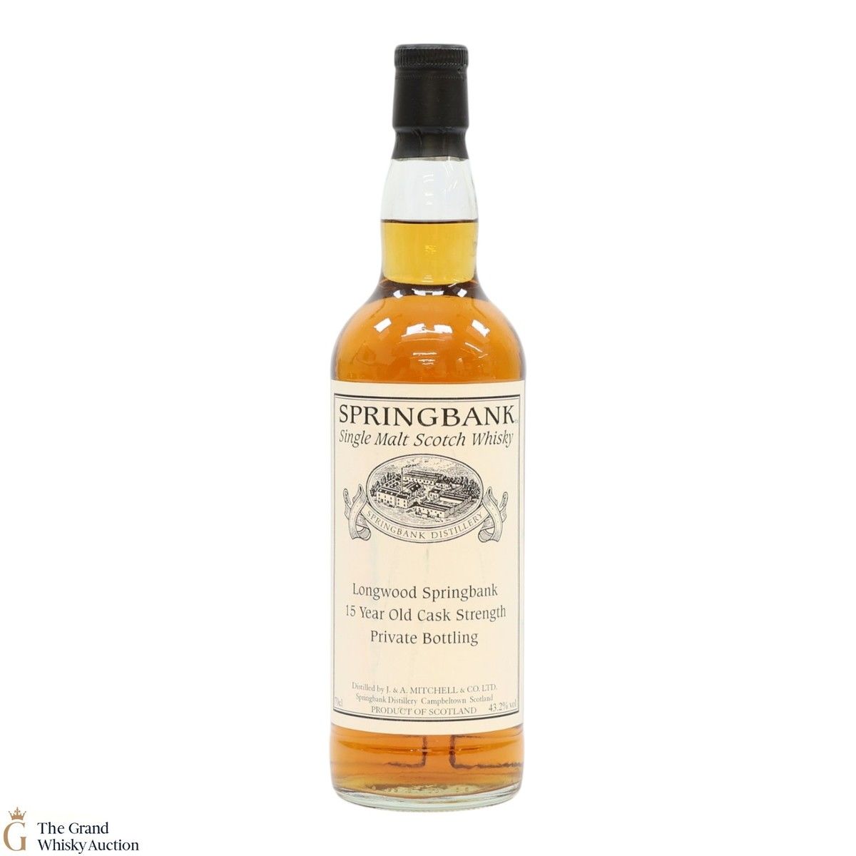 Springbank - 15 Year Old 2000 Cask Strength 43.2% - 2015 Private Bottling