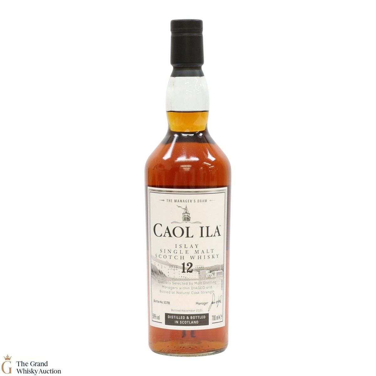 Caol Ila - 12 Year Old - Manager's Dram 2021