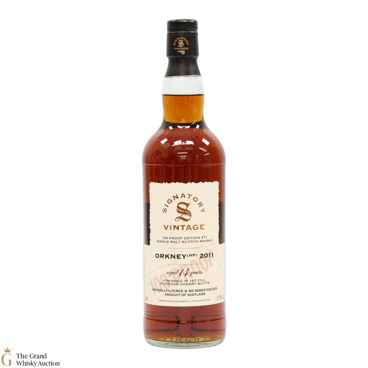Orkney - 14 Year Old 2011 - Signatory Vintage 100 Proof Edition #71