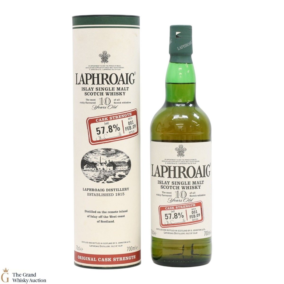 Laphroaig - 10 Year Old - Cask Strength Batch #001