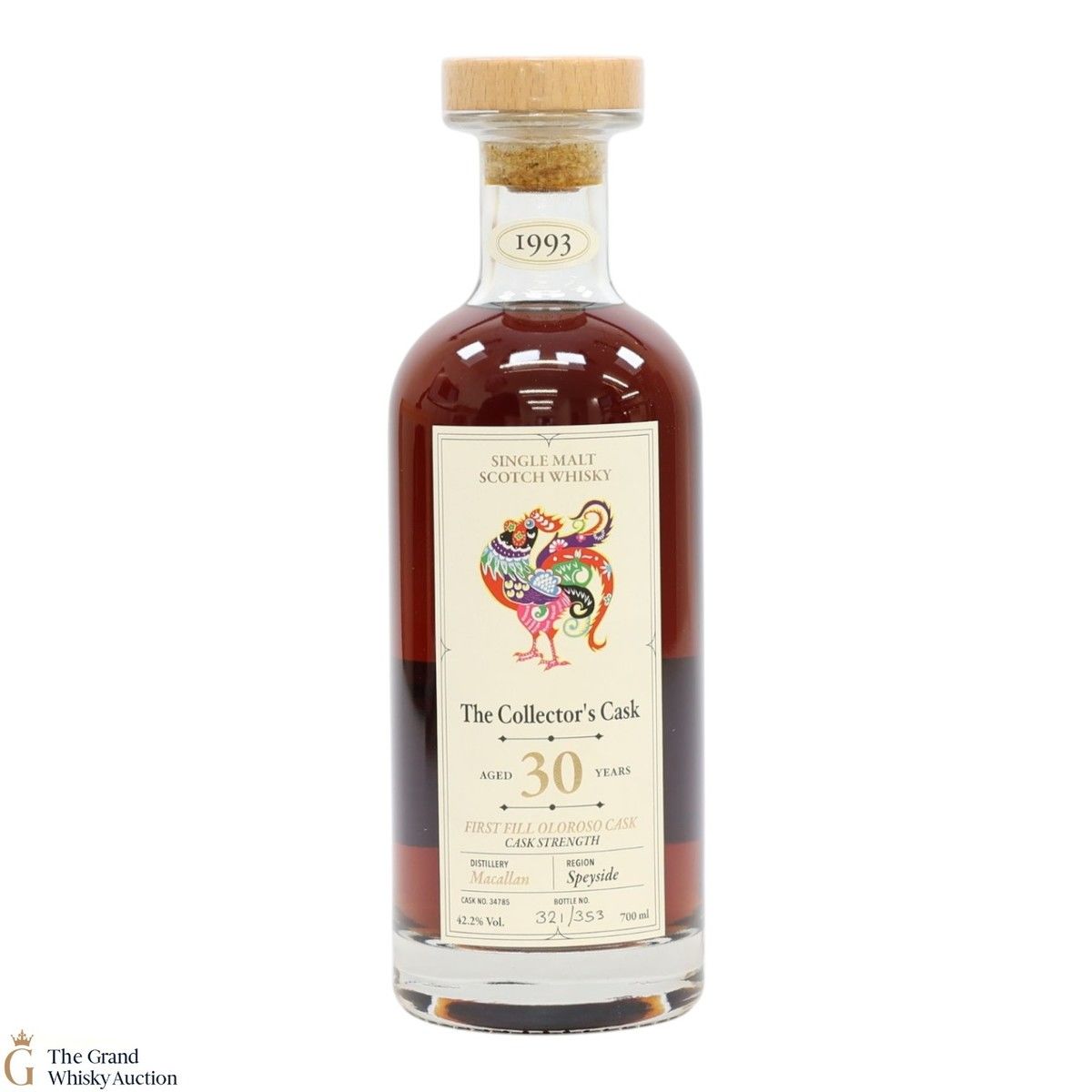 Macallan - 30 Year Old 1993 - Oloroso Sherry Cask #34785 - The Collector's Cask
