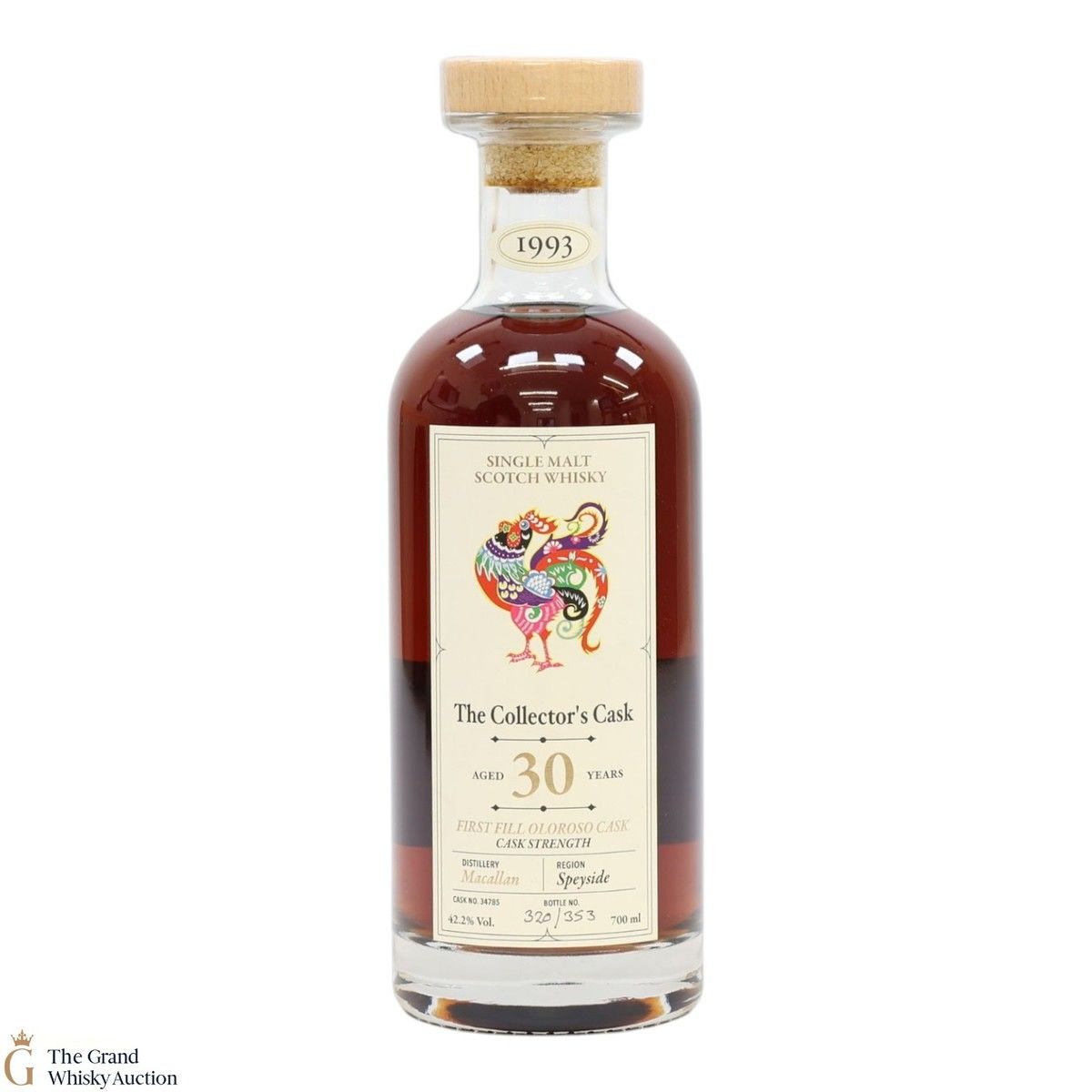Macallan - 30 Year Old 1993 - Oloroso Sherry Cask #34785 - The Collector's Cask
