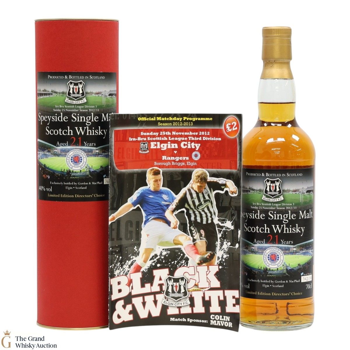 Speyside - 21 Year Old - Elgin City v Rangers Scottish League Division 3 2012/13