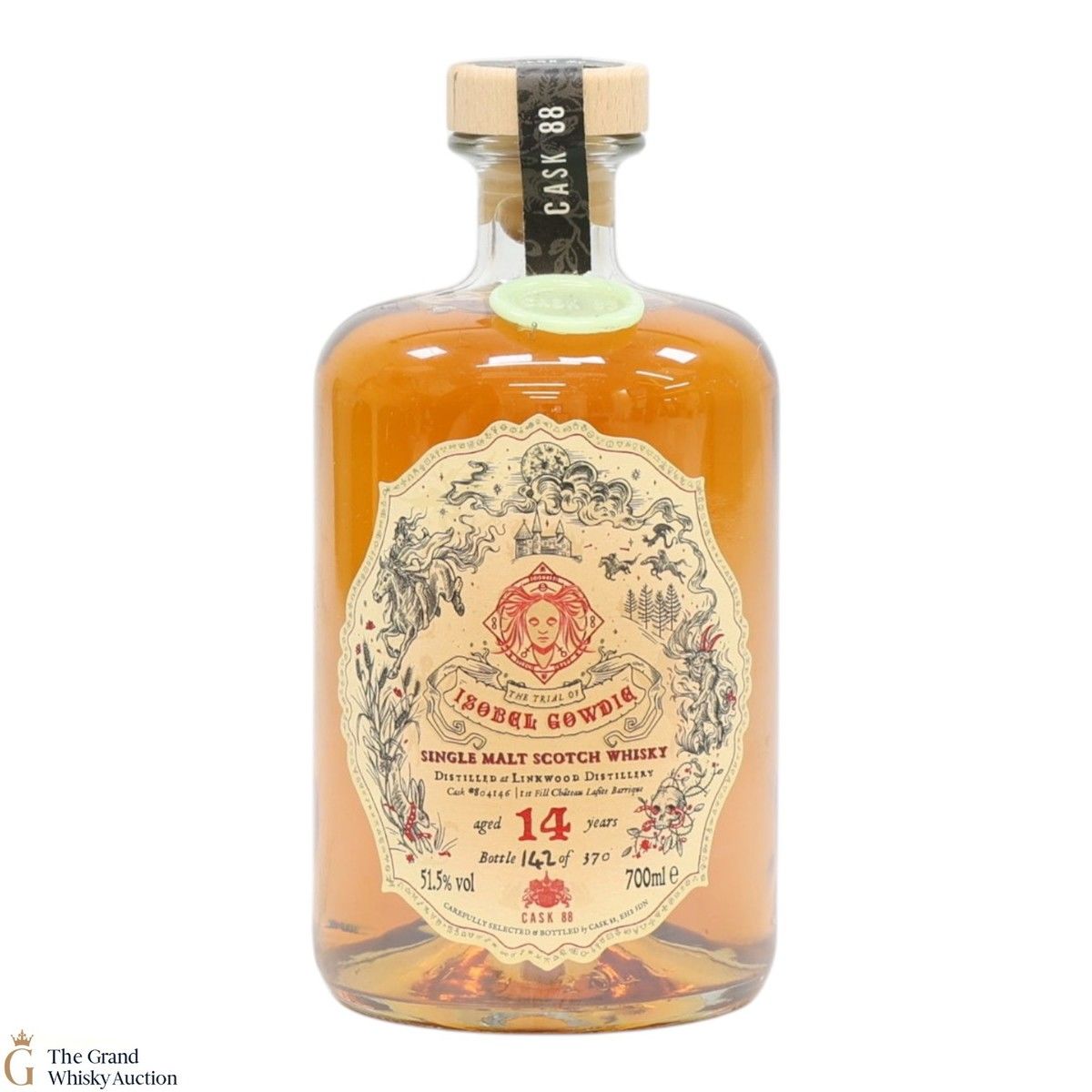 Linkwood - 14 Year Old - Cask 88 - The Scottish Witchcraft Series Isobel Gowdie