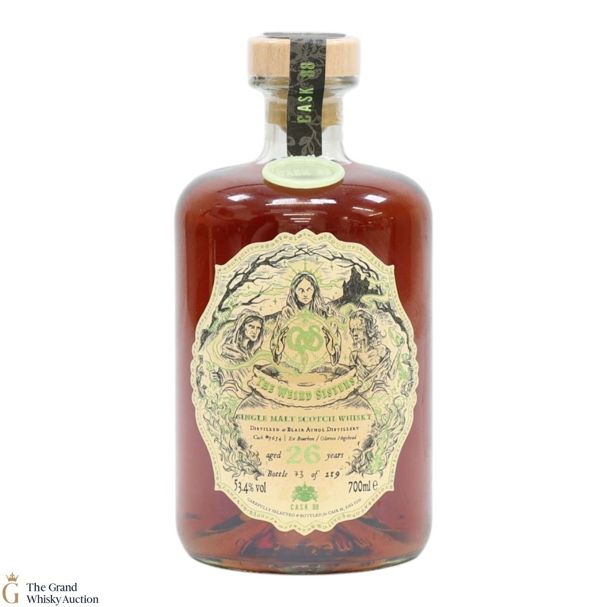 Blair Athol - 26 Year Old - Cask 88 - The Scottish Witchcraft Series The Weird Sisters