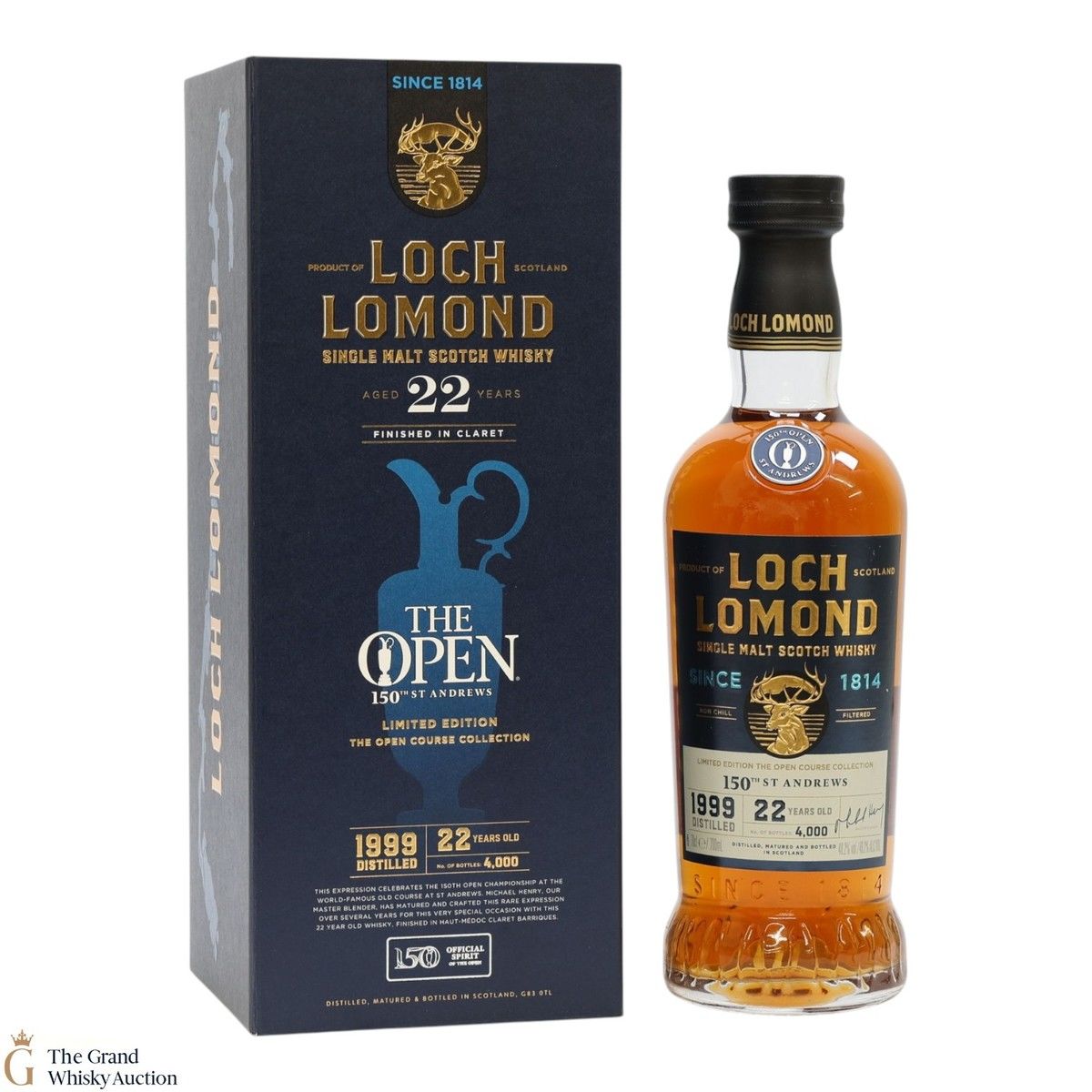 Loch Lomond - 22 Year Old 1999 - 150th Anniversary The Open St Andrews