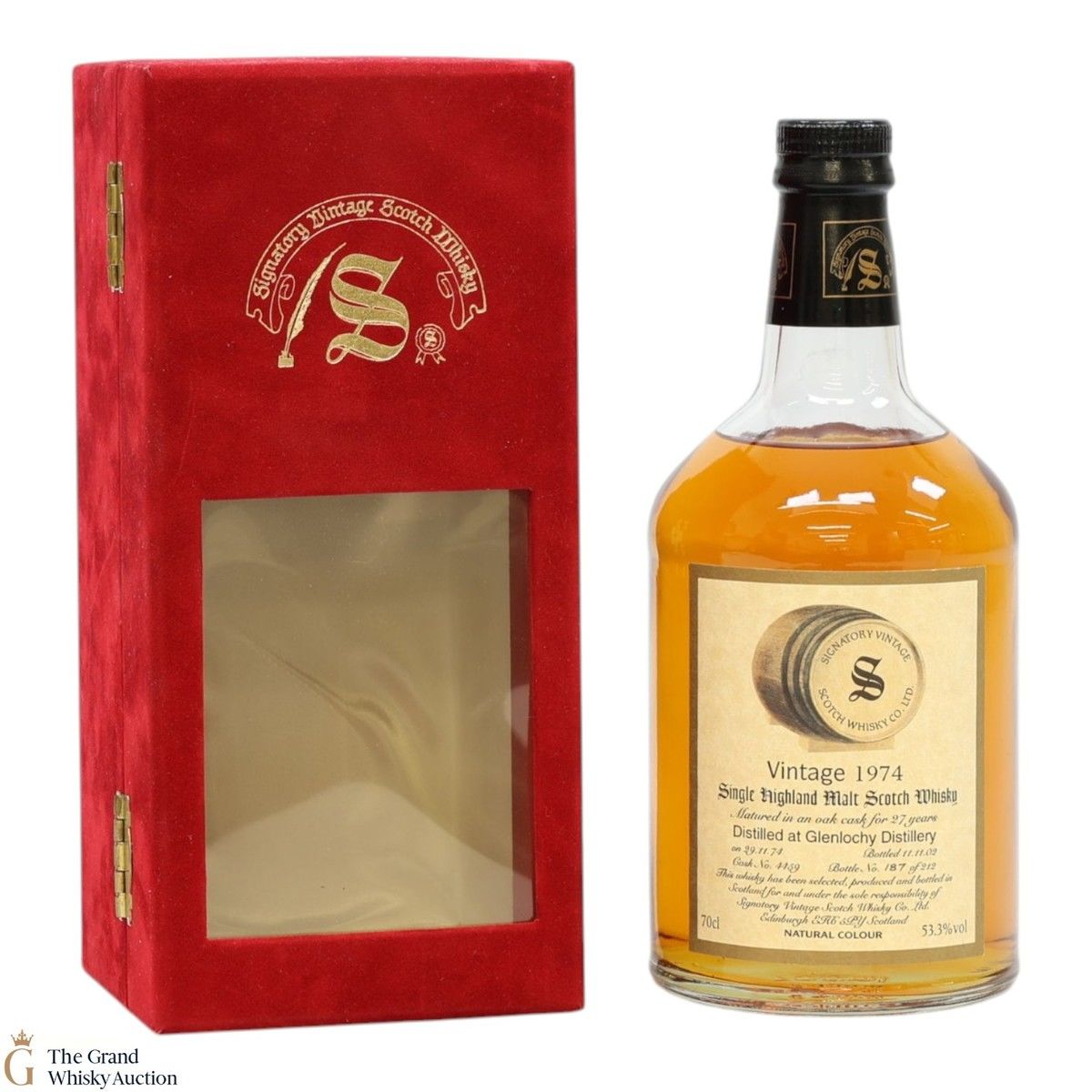Glenlochy - 27 Year Old 1974 - Signatory Vintage