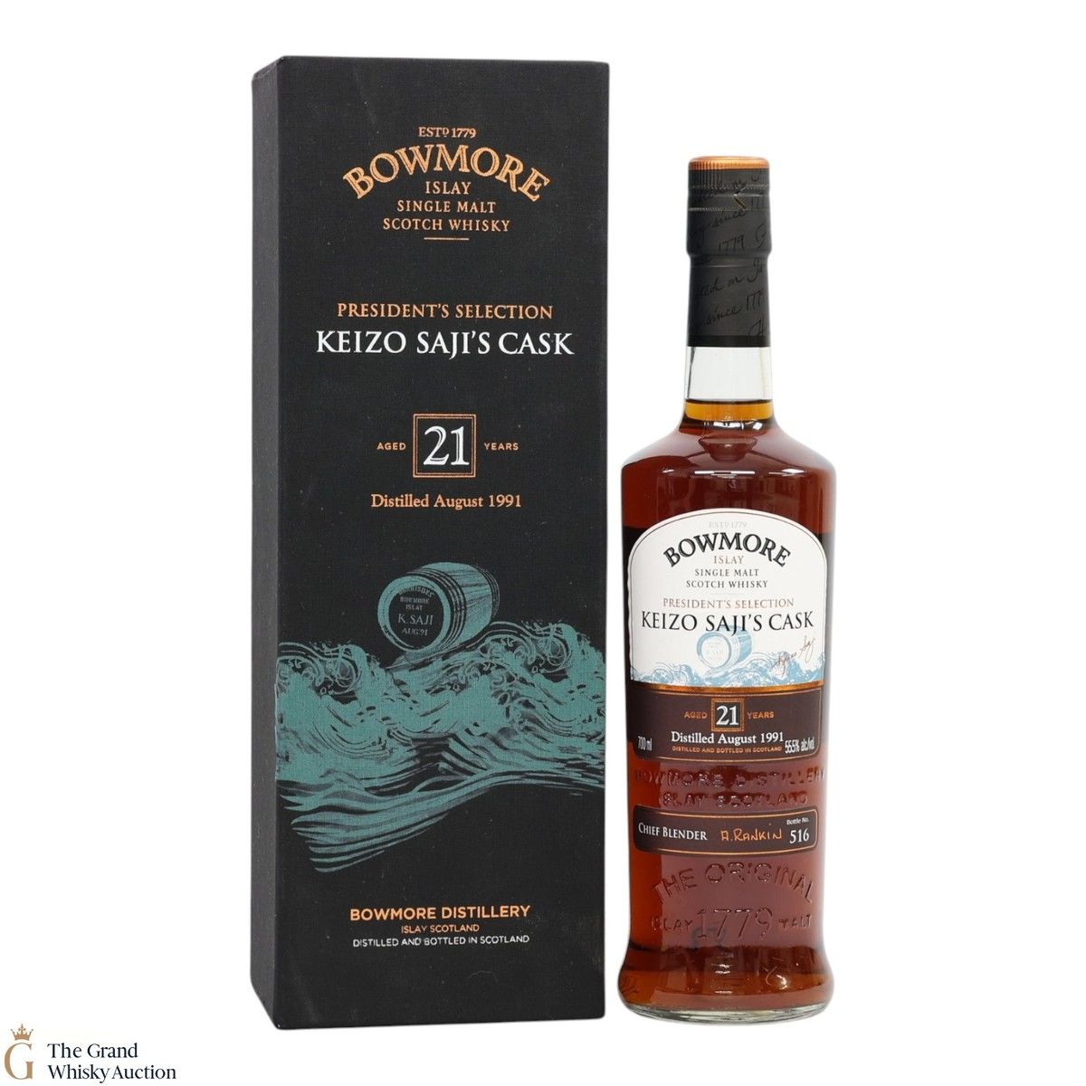Bowmore -  21 Year Old (1991) - Keizo Saji’s Cask